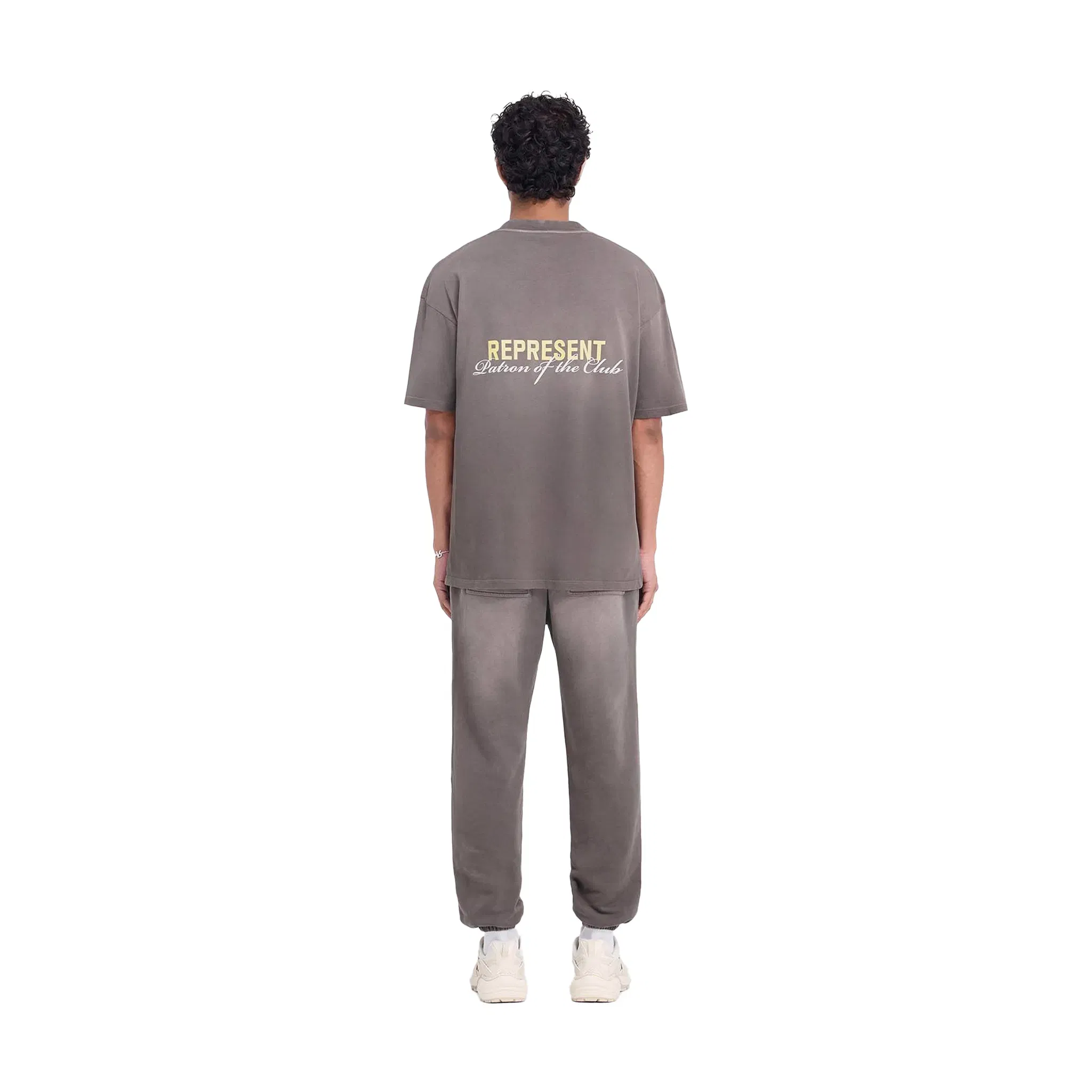 Represent Patron Of The Club Tee Washed Olive (SS25)