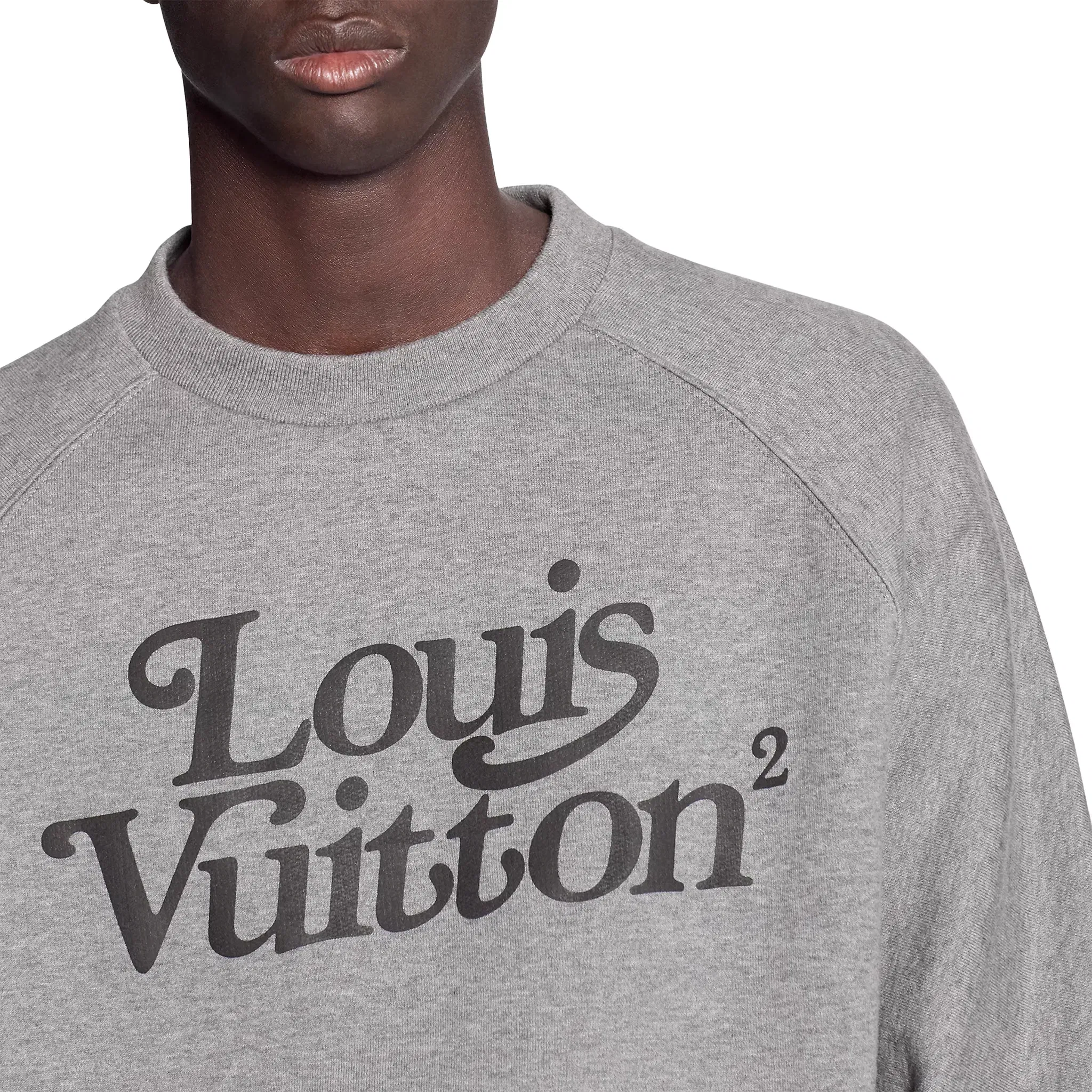 LOUIS VUITTON x Nigo Squared LV Sweatshirt Gris Clair (SS20)