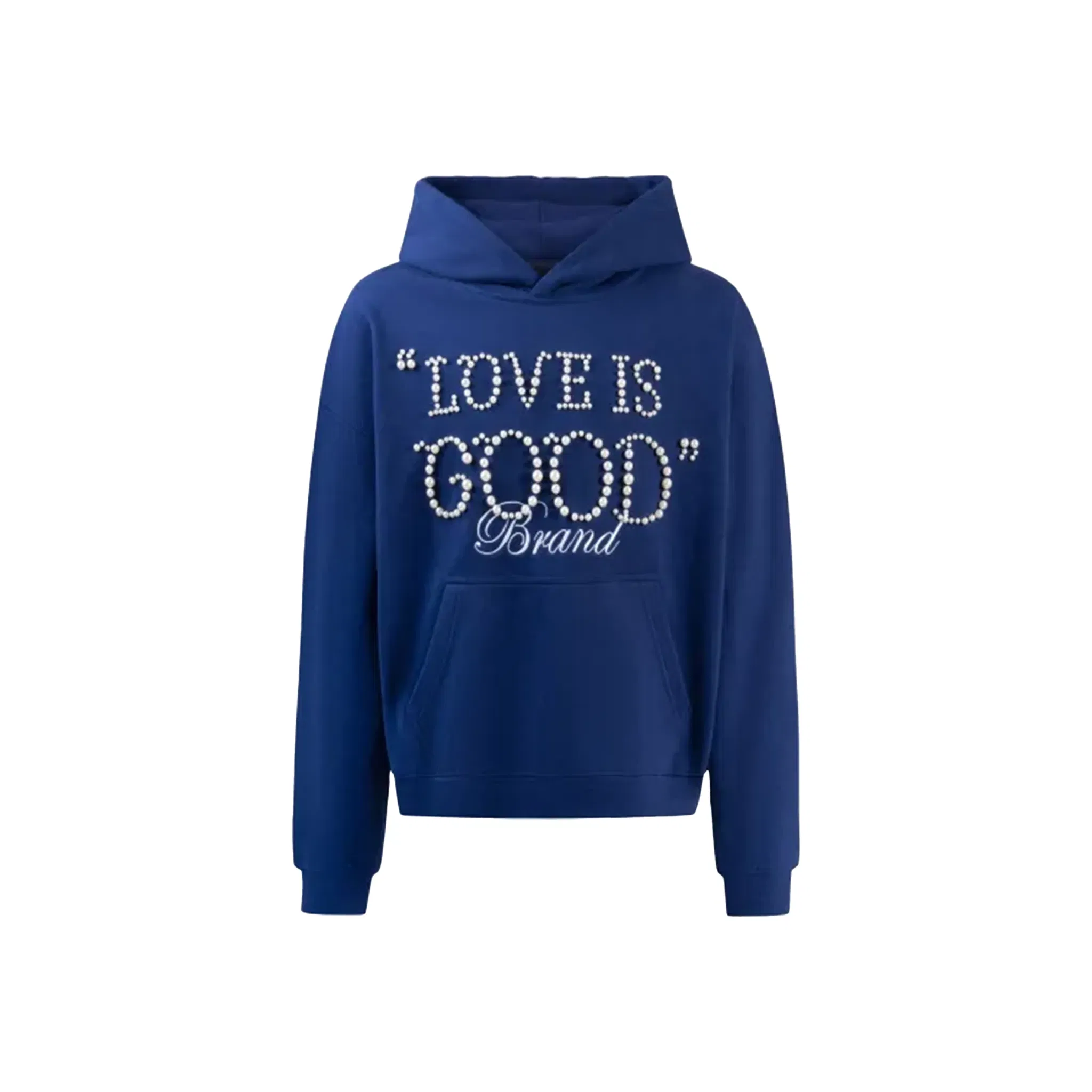 GOODBRAND Love Is Good Hoodie Navy (FW24)