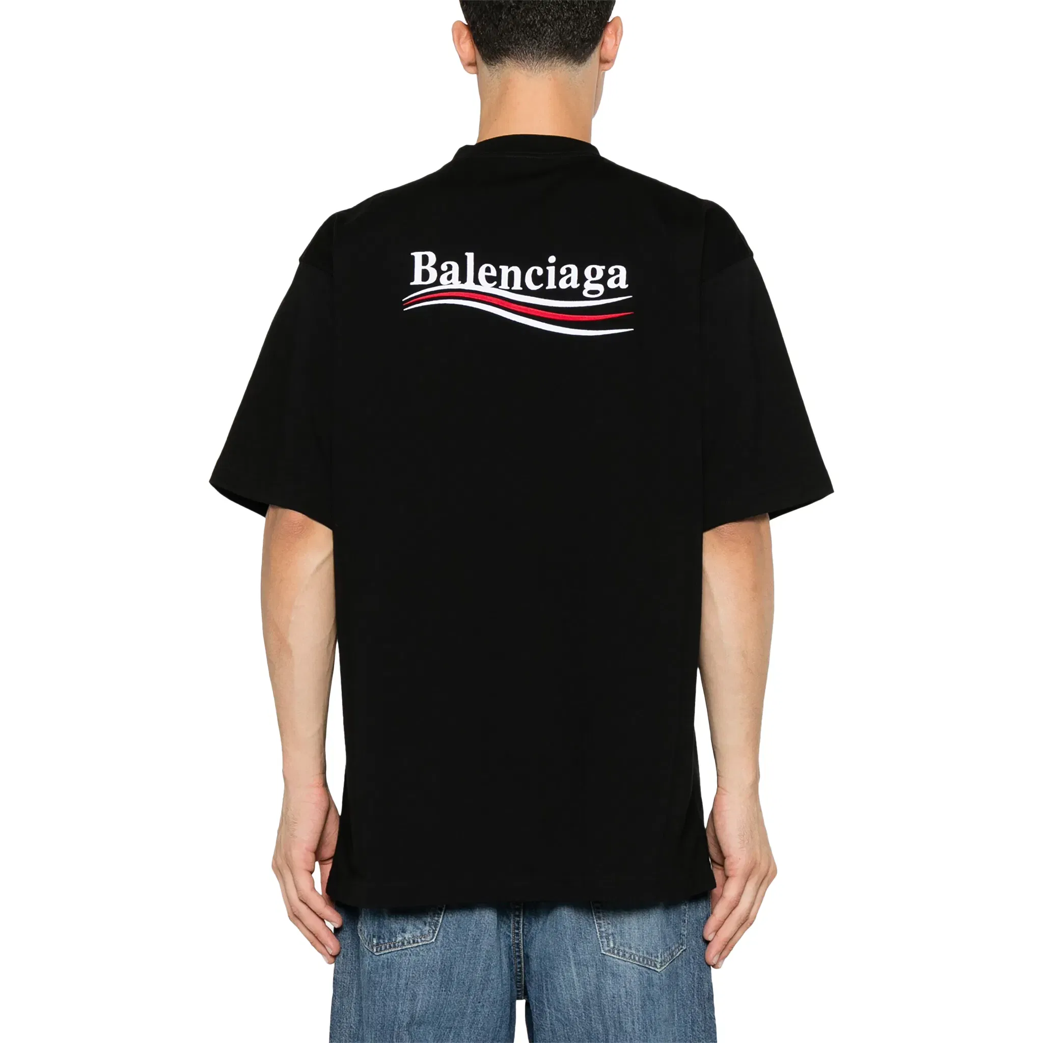 BALENCIAGA Political Campaign Tee Black (SS23)
