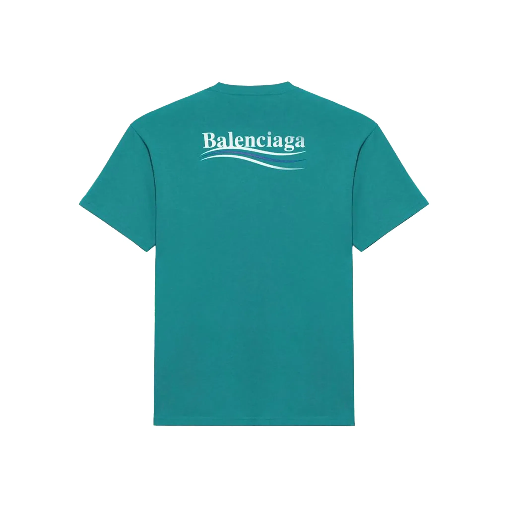 BALENCIAGA Political Campaign Tee Green (SS23)