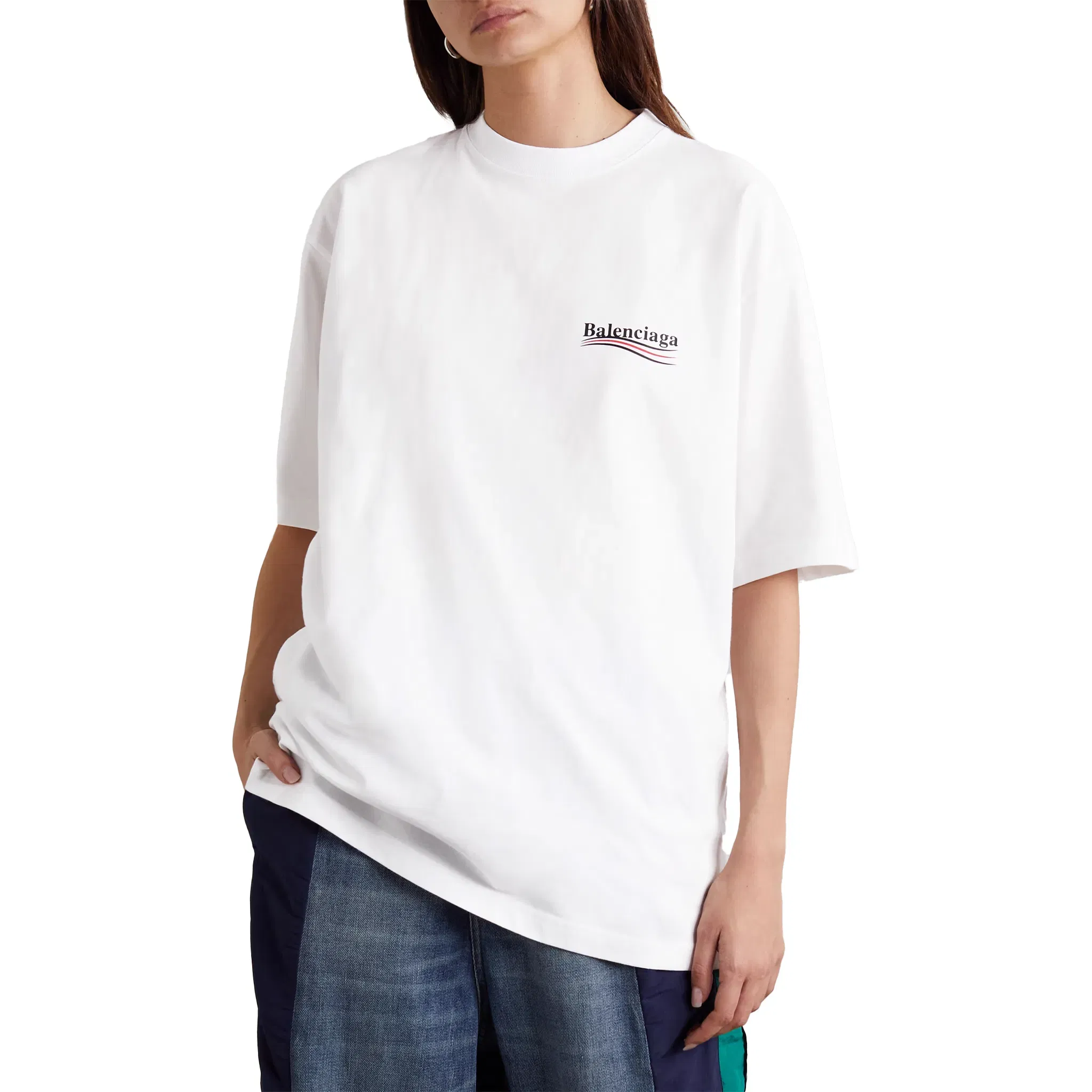 BALENCIAGA Political Campaign Tee White (SS23)