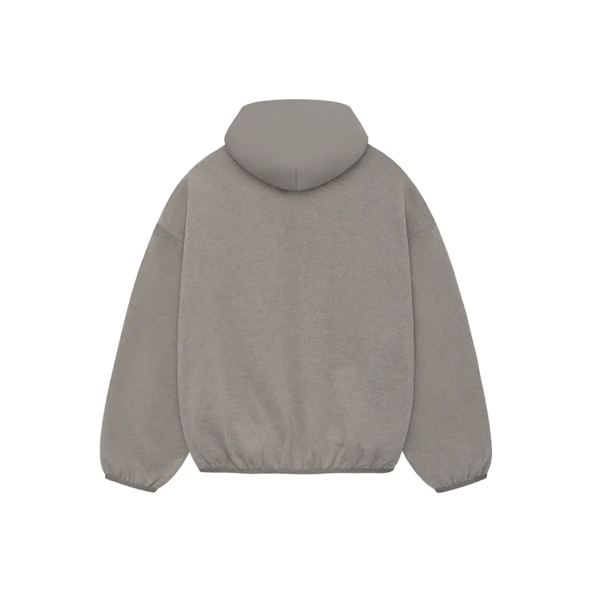 Fear of God Essentials Nylon Fleece Hoodie Heather Grey/Dust (SS24)