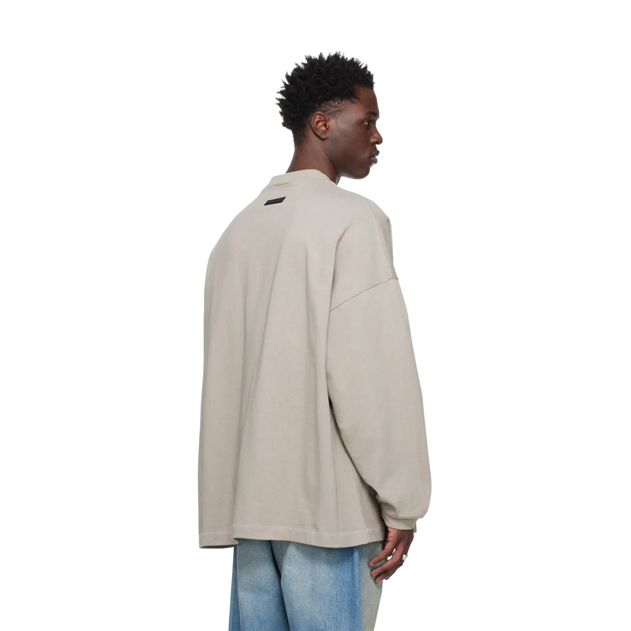 Fear of God Essentials Heavy Jersey Long Sleeve Tee Seal (SS24)
