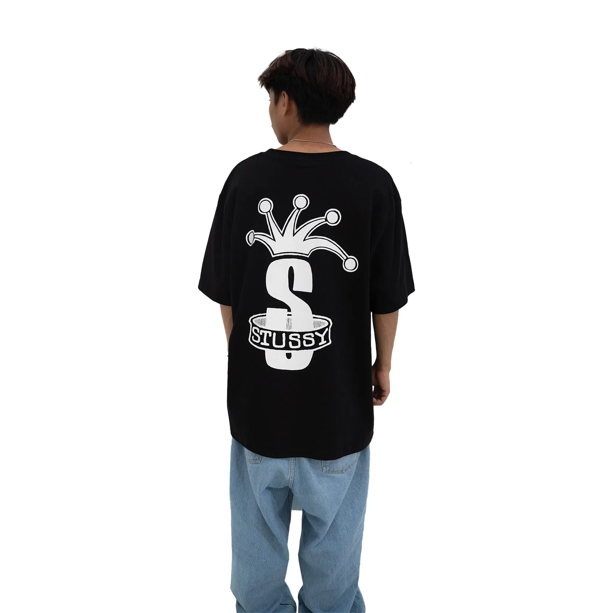 Stüssy Crown Band Tee Black (FW24)