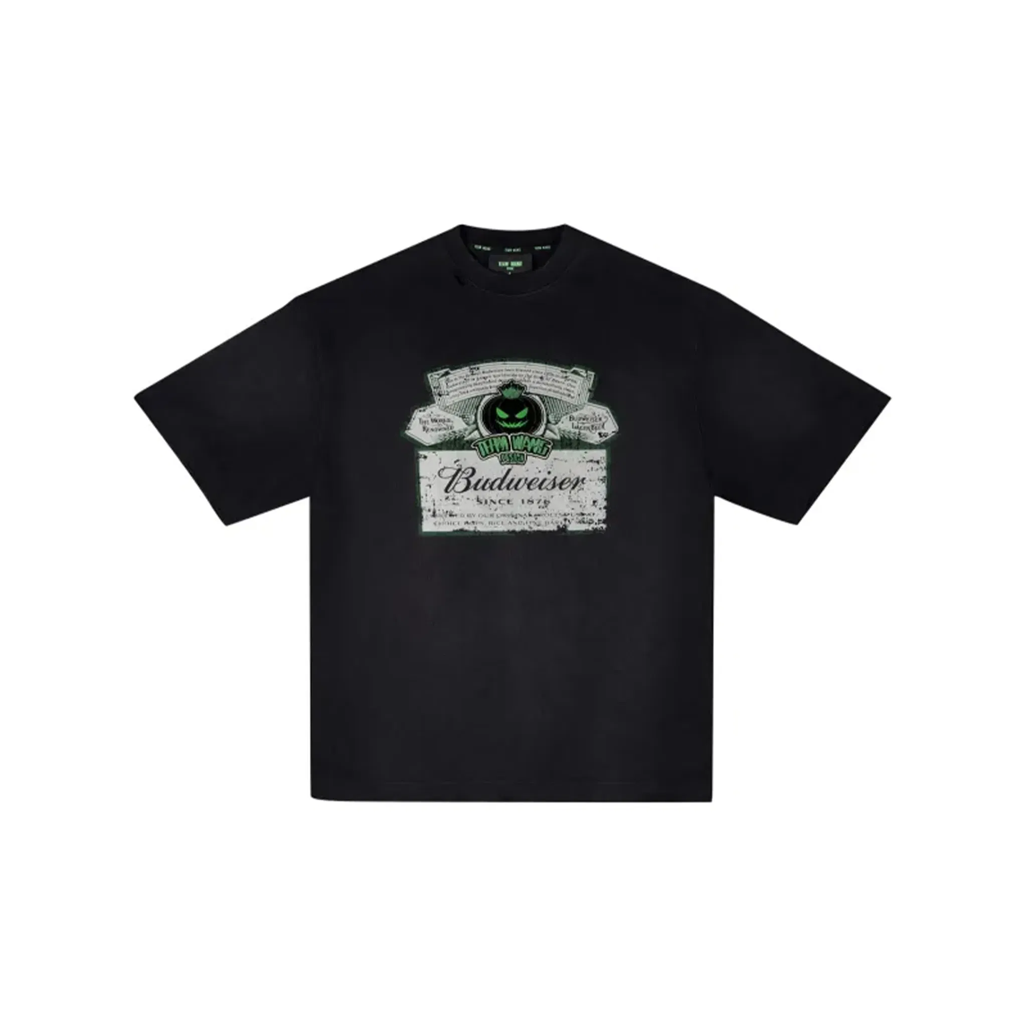 TEAM WANG design Budweiser Under The Castle Shanghai Exclusive Tee Black (SS24)