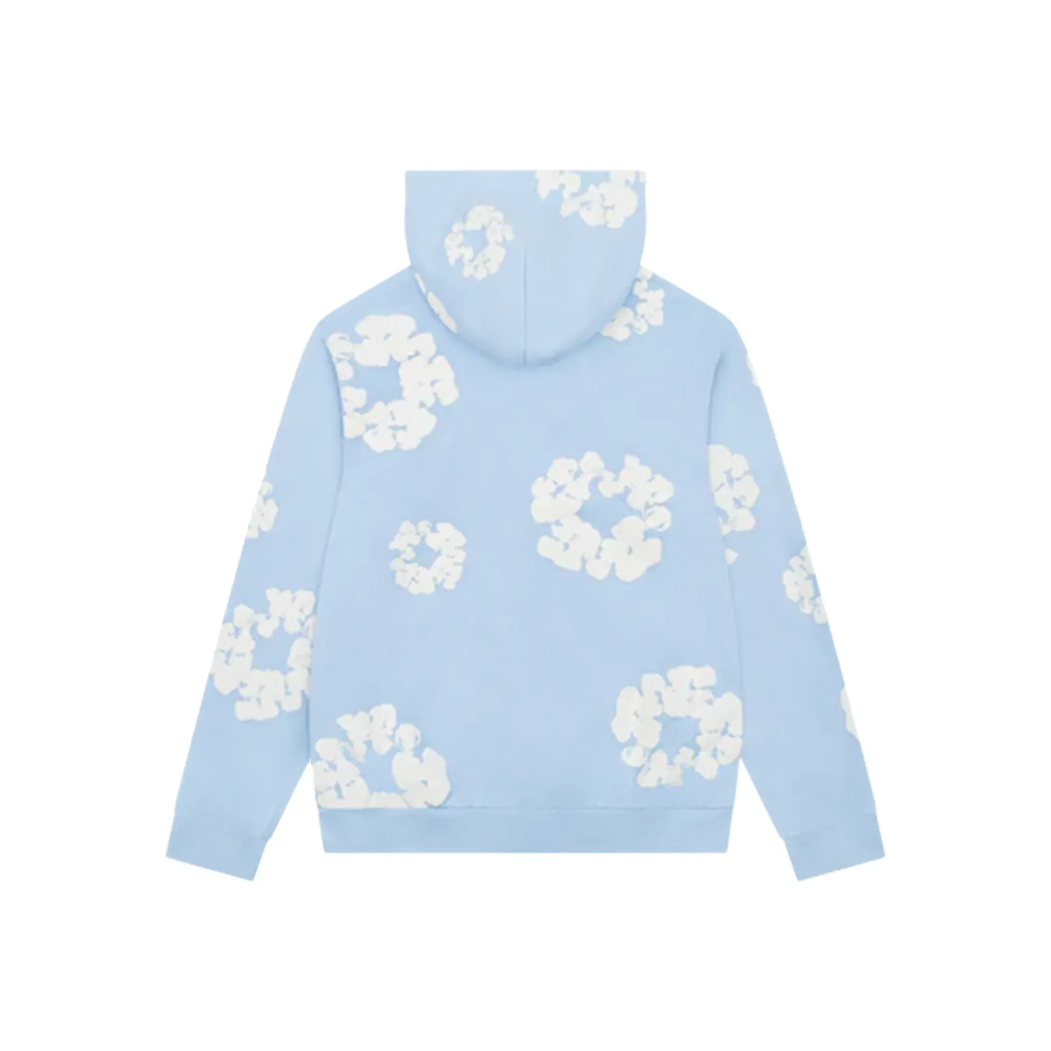 Denim Tears The Cotton Wreath Hoodie Powder Blue (FW24)