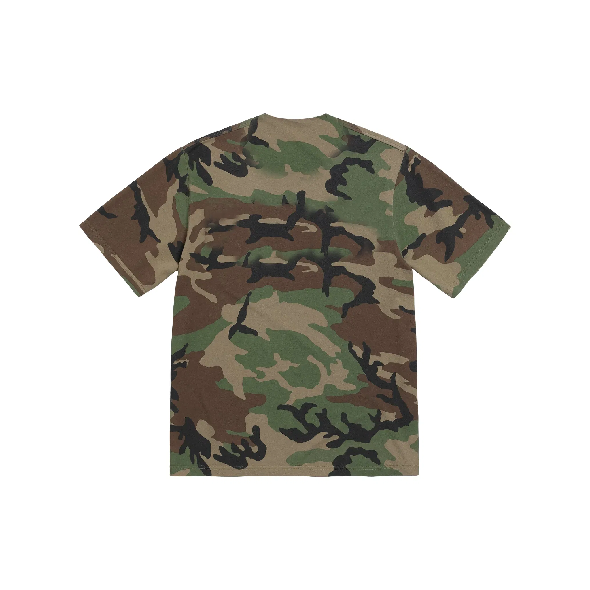 Supreme Capital S/S Tee Woodland Camo (SS25)