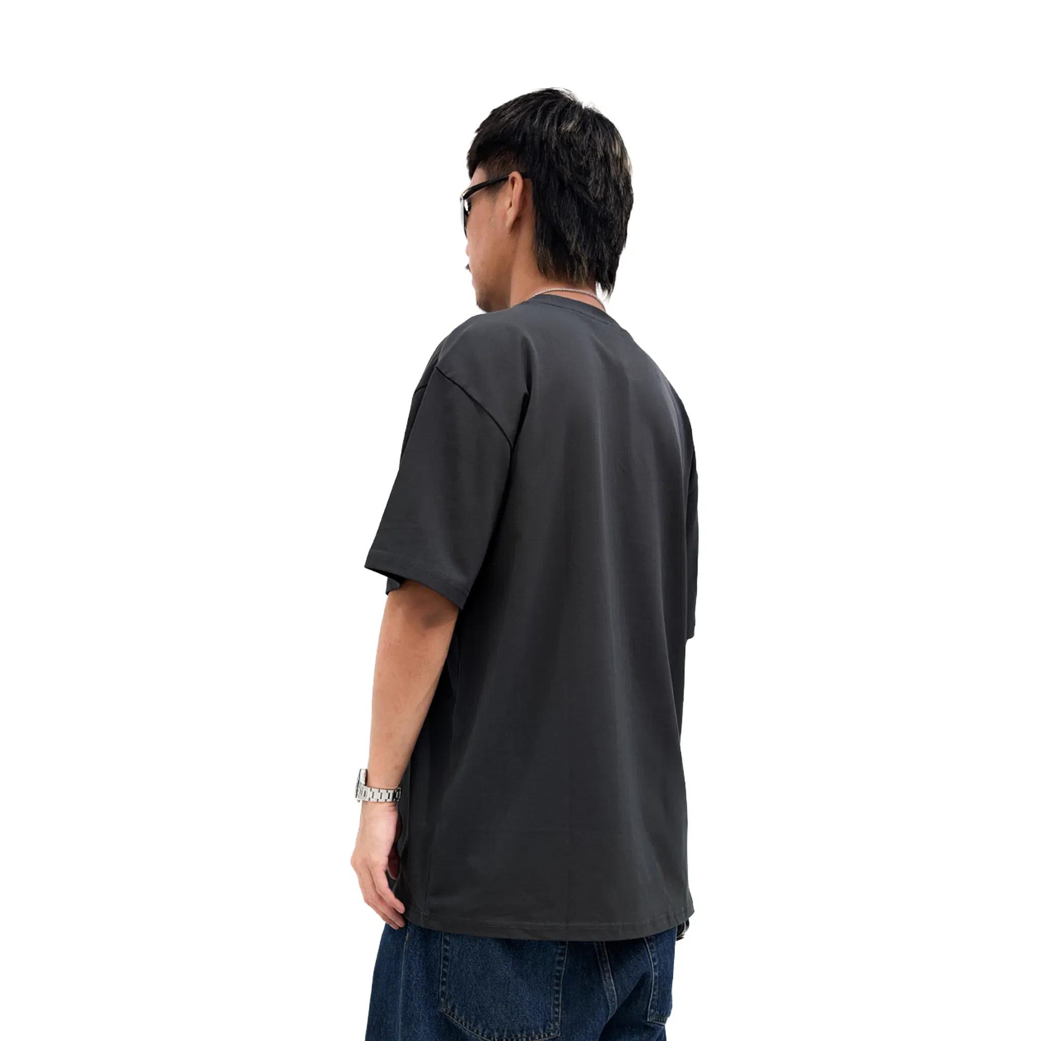 Human Made KAWS Holiday Thailand Tee Dark Grey (SS25)