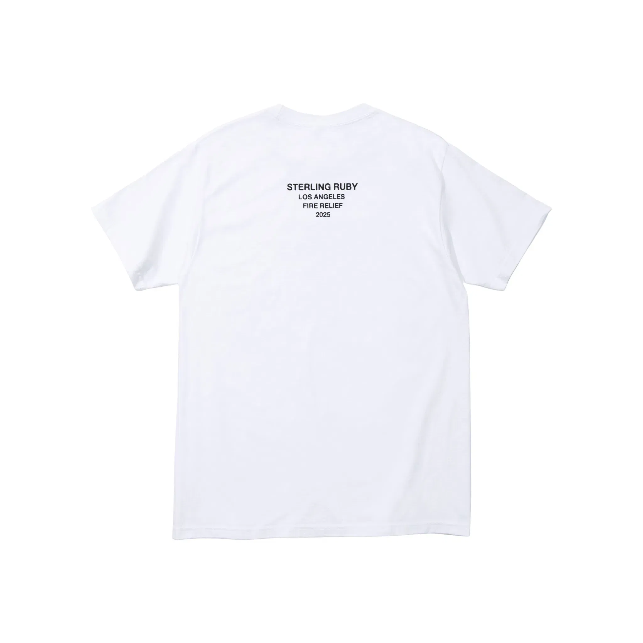 Supreme Los Angeles Fire Relief Box Logo Tee White (SS25)
