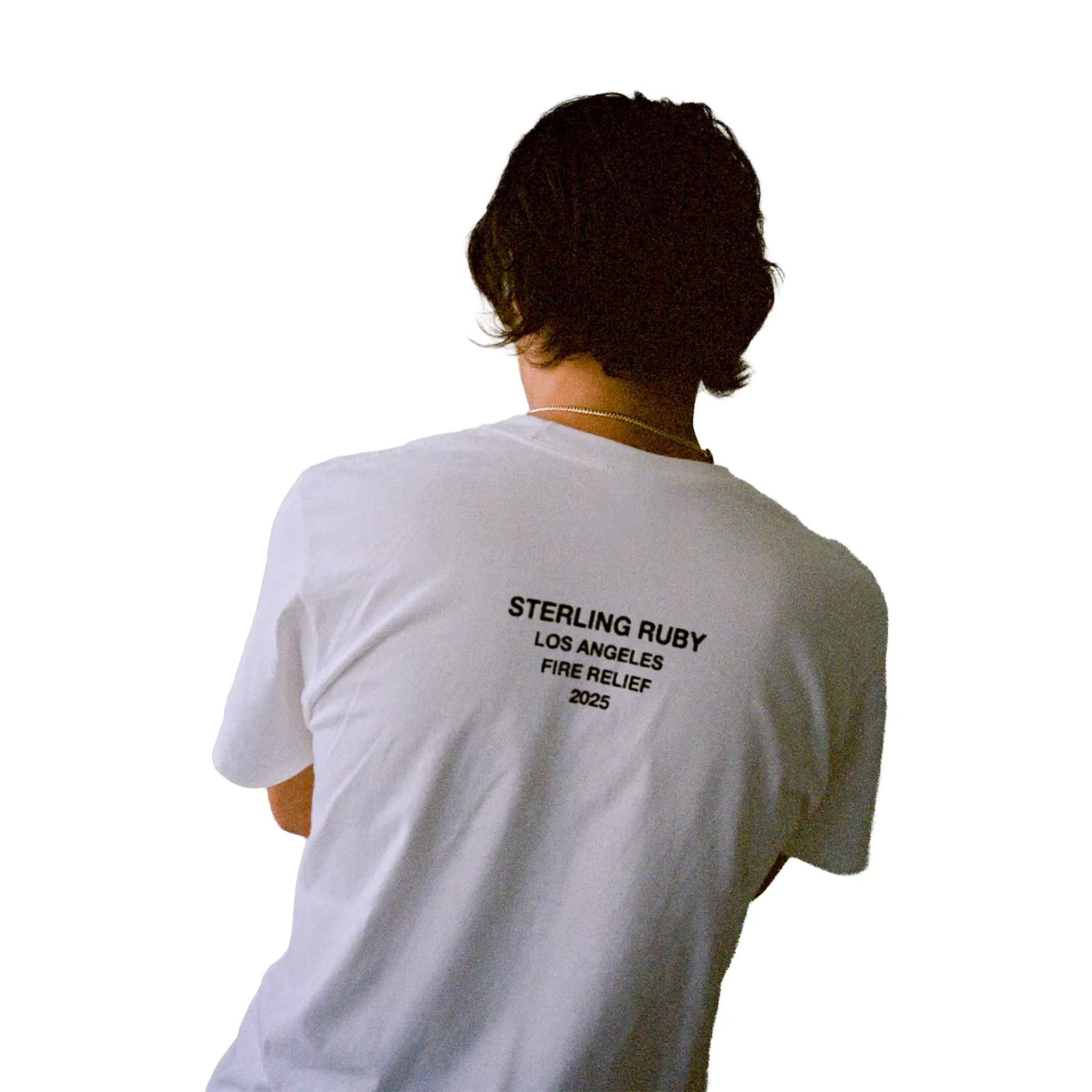Supreme Los Angeles Fire Relief Box Logo Tee White (SS25)