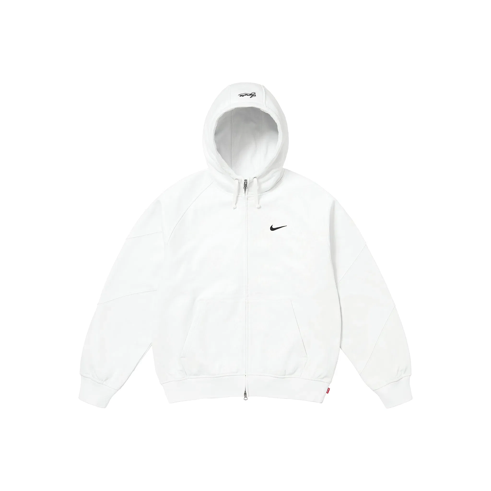 Nike Supreme x Nike Zip Up Hoodie White (SS25)