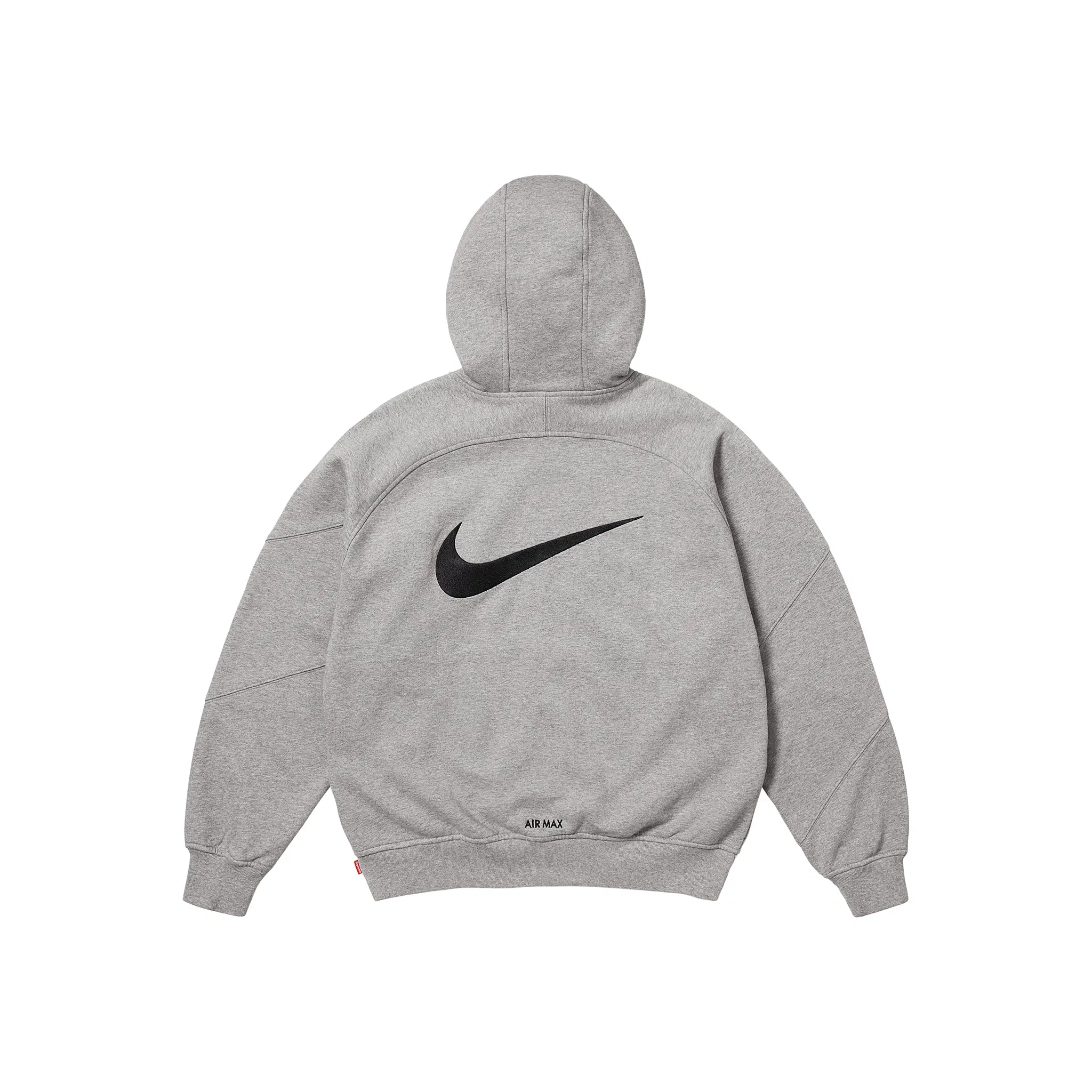 Nike Supreme x Nike Zip Up Hoodie Heather Grey (SS25)