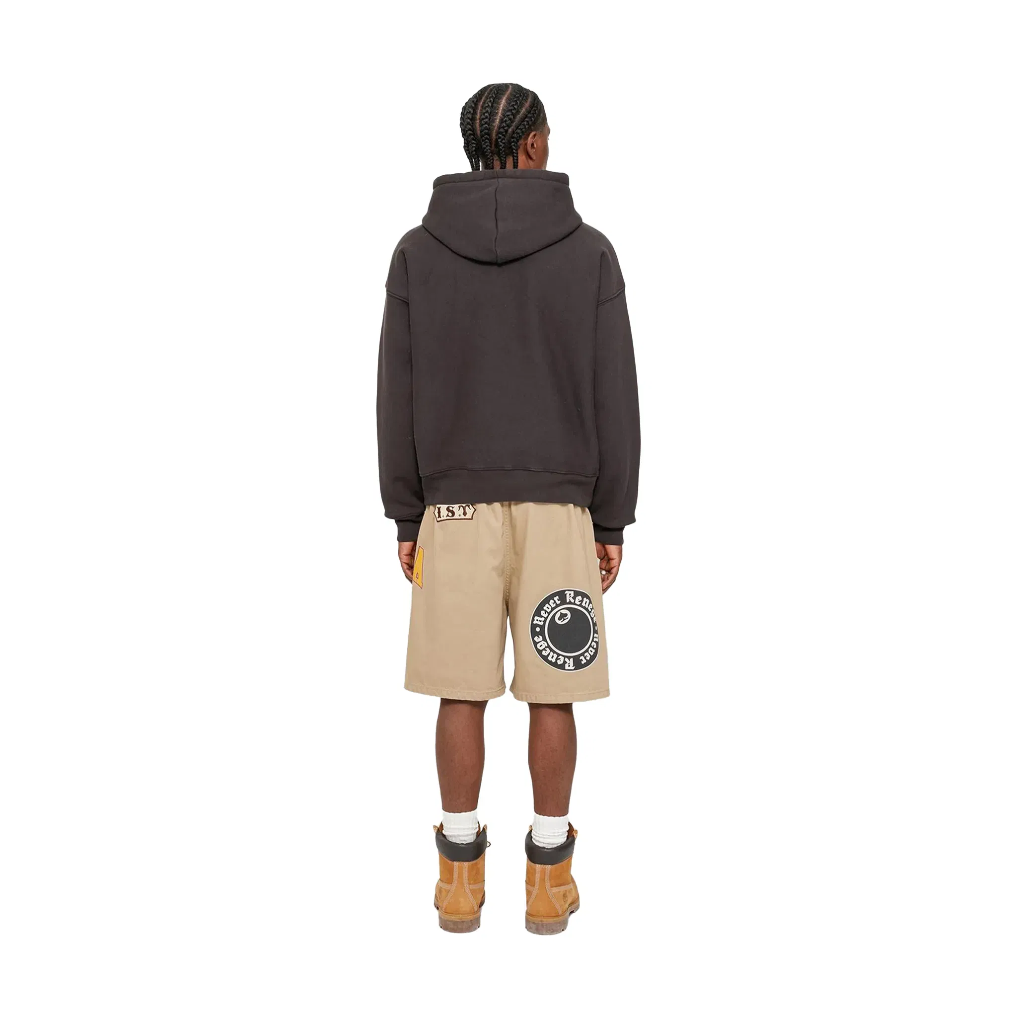 Denim Tears Stüssy x Denim Tears Never Renege Hoodie Black (SS25)