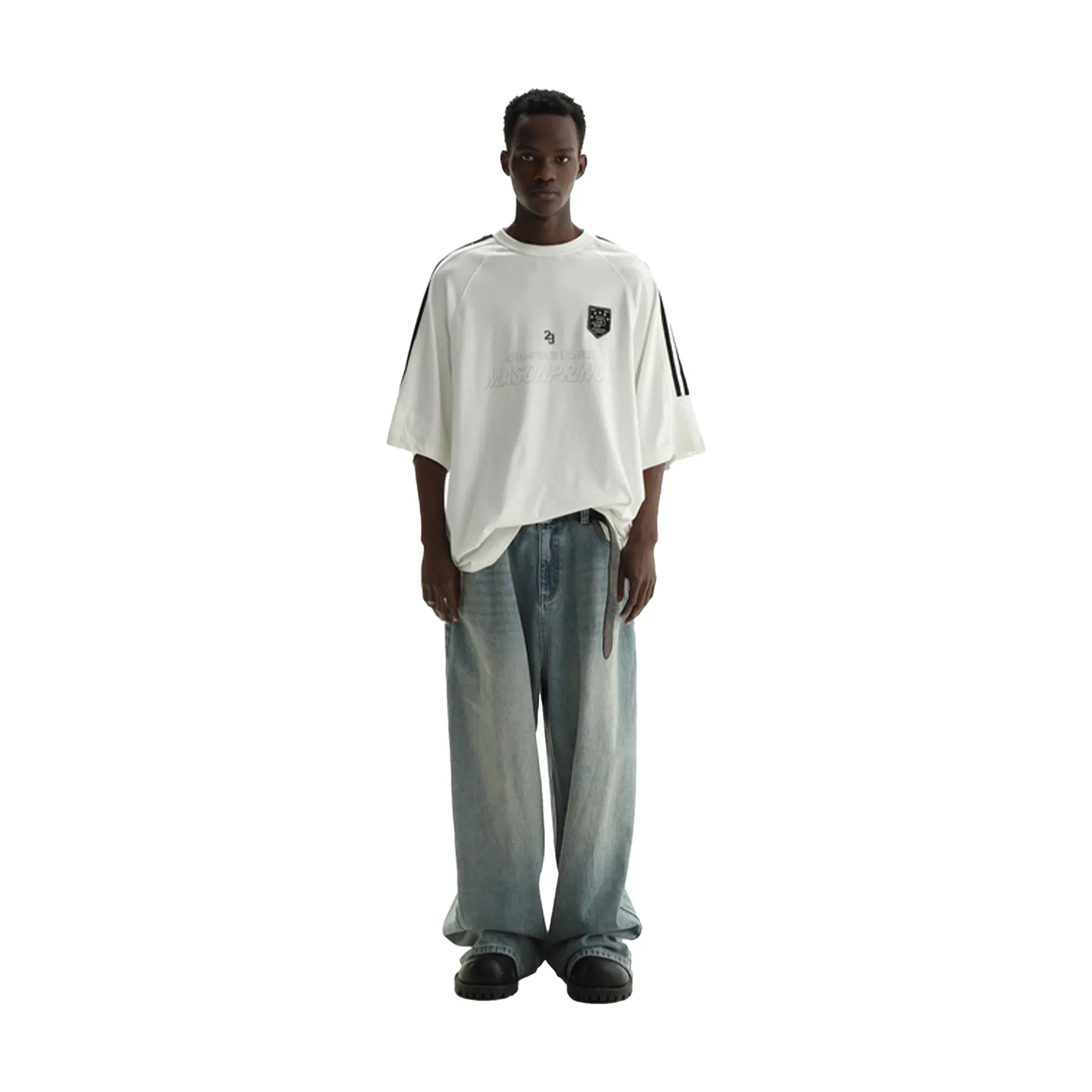 MASONPRINCE Millennium 90s ERA Short Sleeved Tee Off White (SS23)