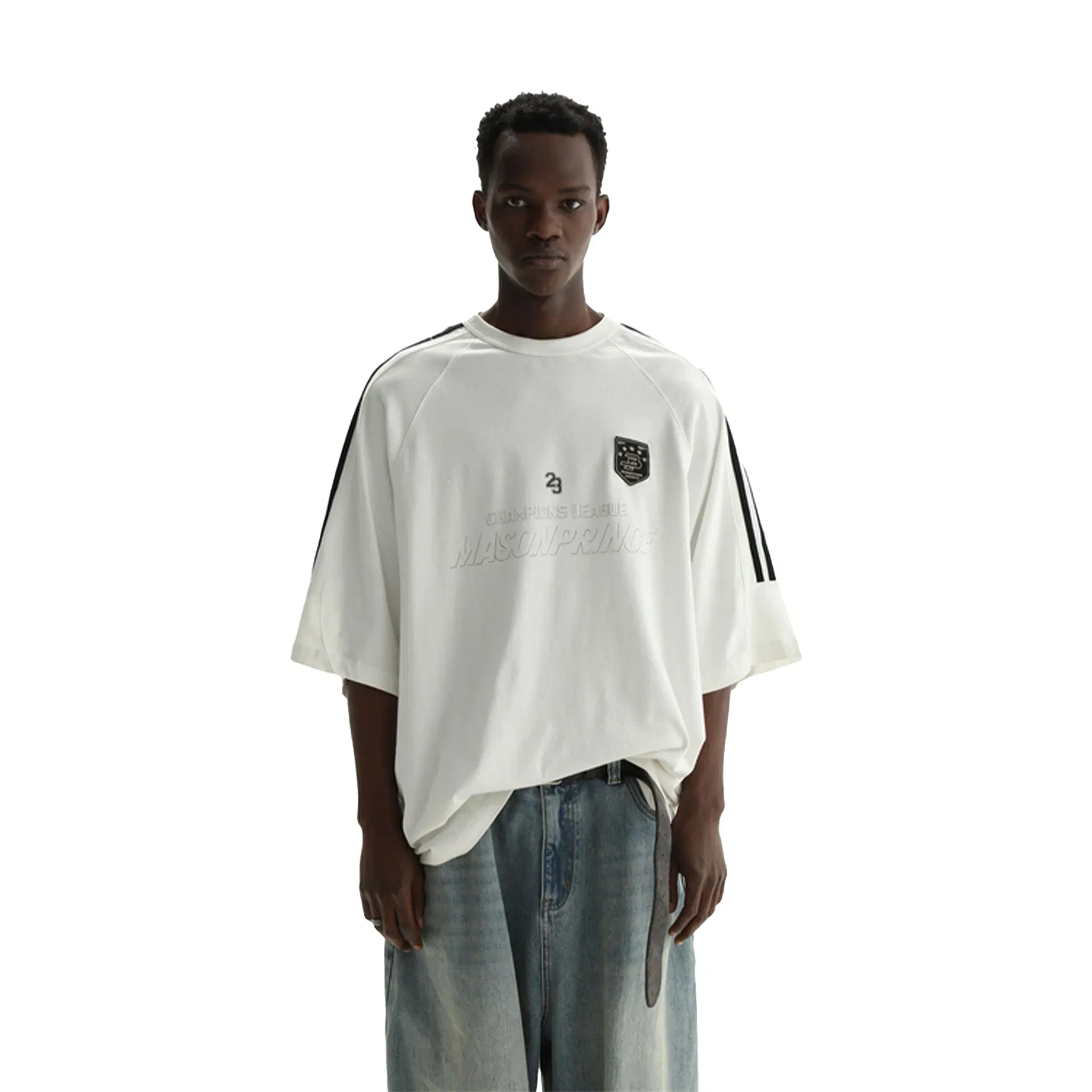 MASONPRINCE Millennium 90s ERA Short Sleeved Tee Off White (SS23)