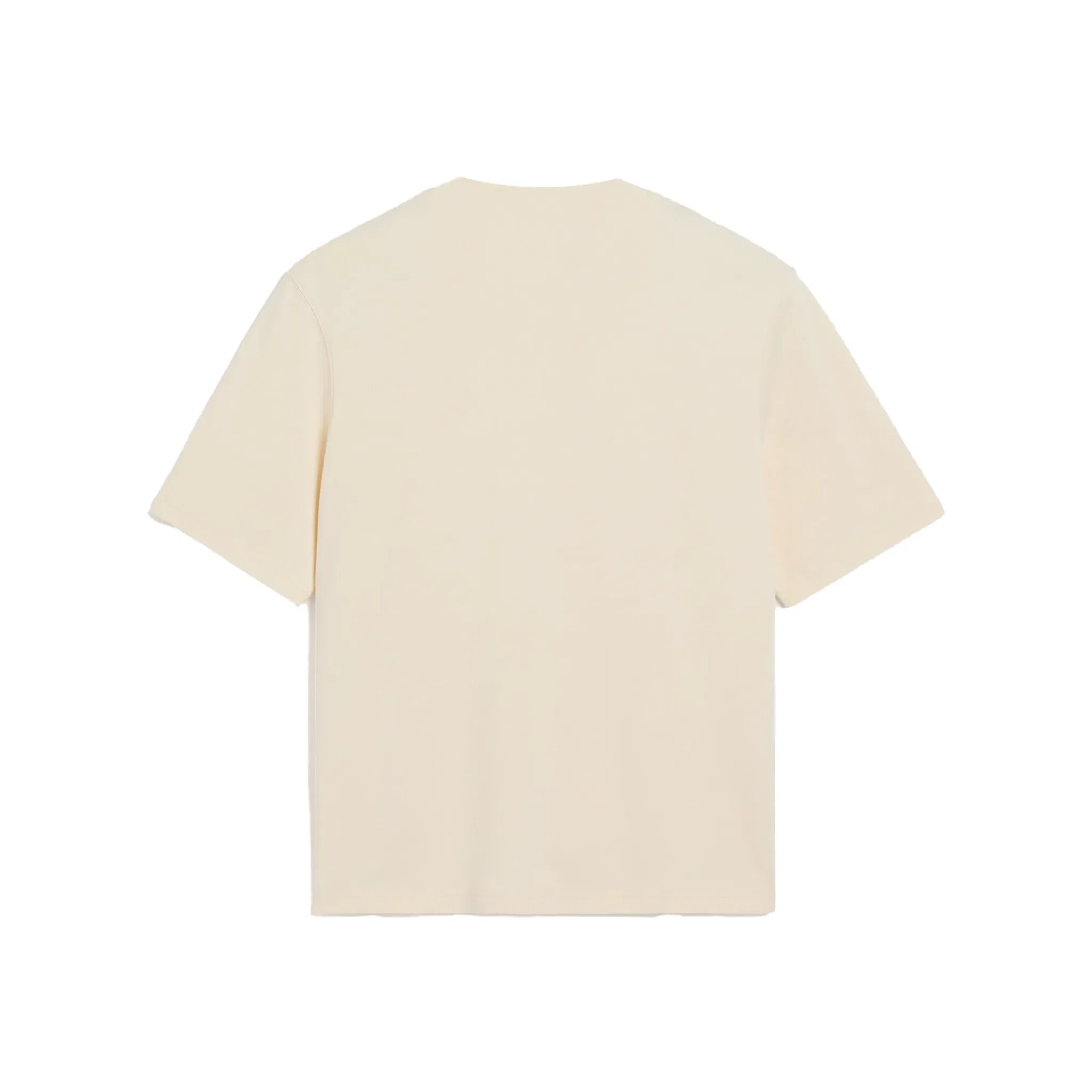 AMI PARIS Ami de Coeur Cotton Patch Tee White Cream (SS25)