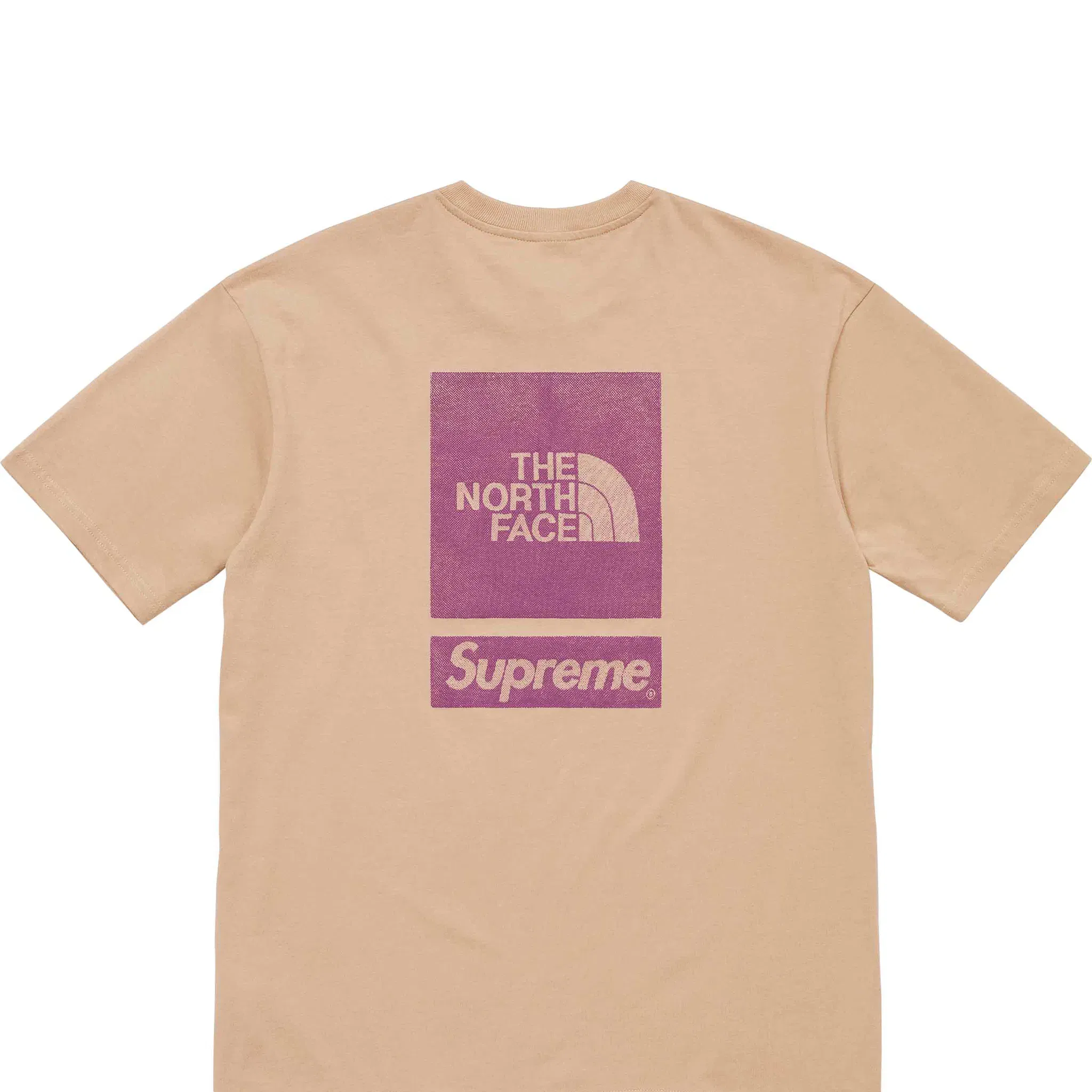 Supreme x THE NORTH FACE Short Sleeve Tee Khaki (SS24)