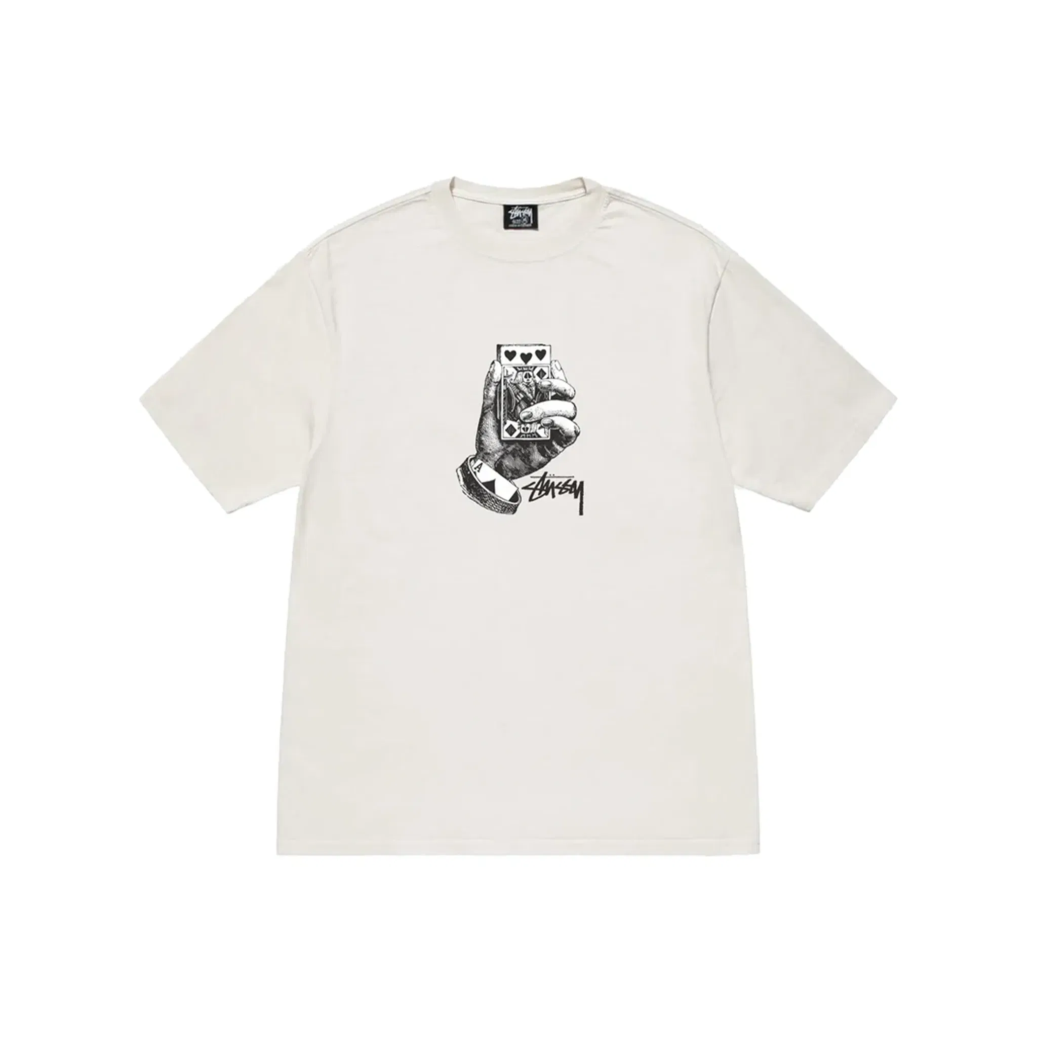 Stüssy All Bets Off Pigment Dyed Tee Natural