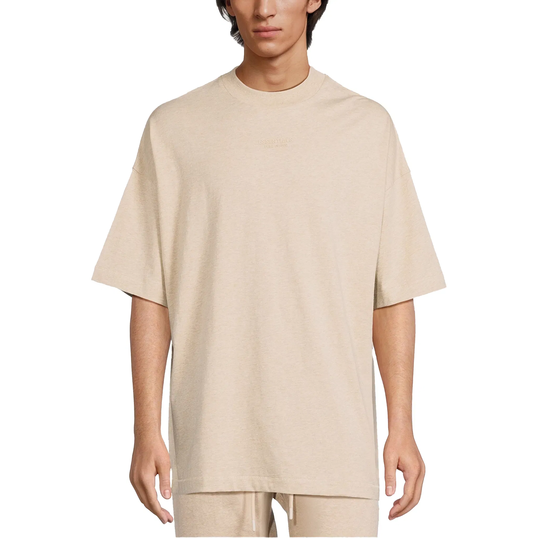 Fear of God Essentials Core Tee Gold Heather (FW23)