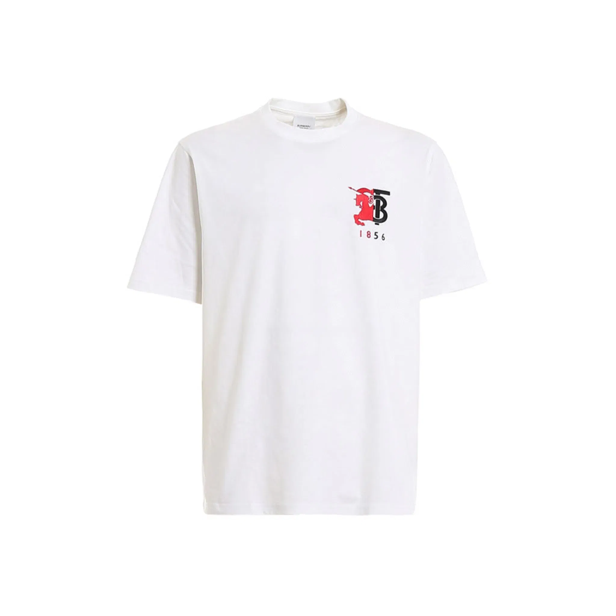 BURBERRY Hesford TB Monogram Embroidery Tee White