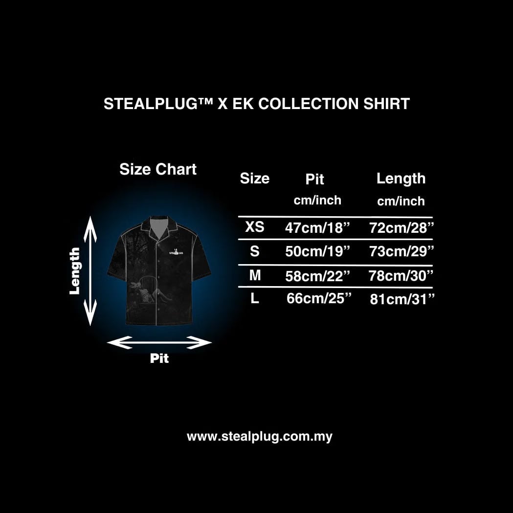 EK Collection STEALPLUG™ x EK Collection Grand Launch Exclusive Staff Shirt Black