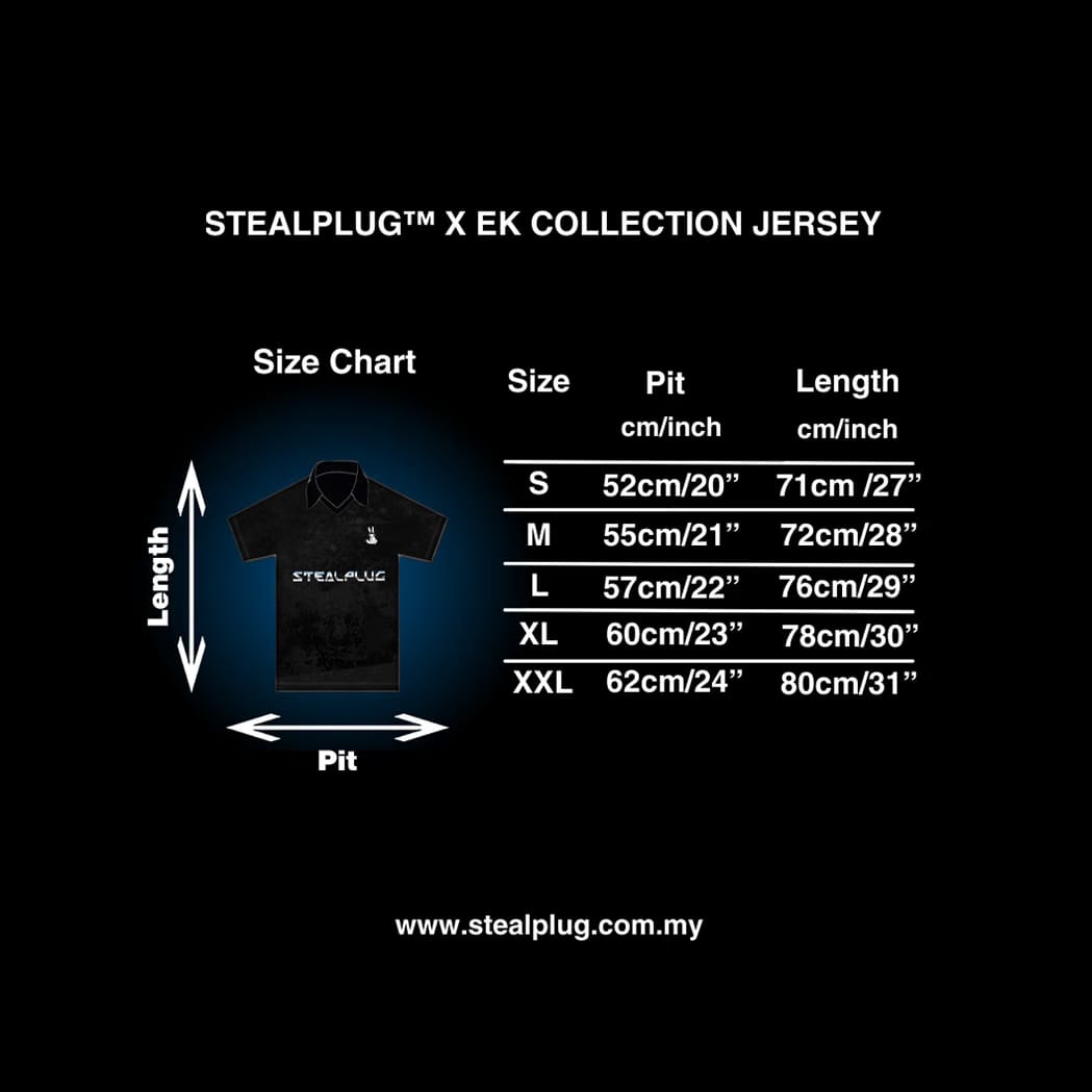 EK Collection STEALPLUG™ x EK Collection Grand Launch Exclusive Jersey Black
