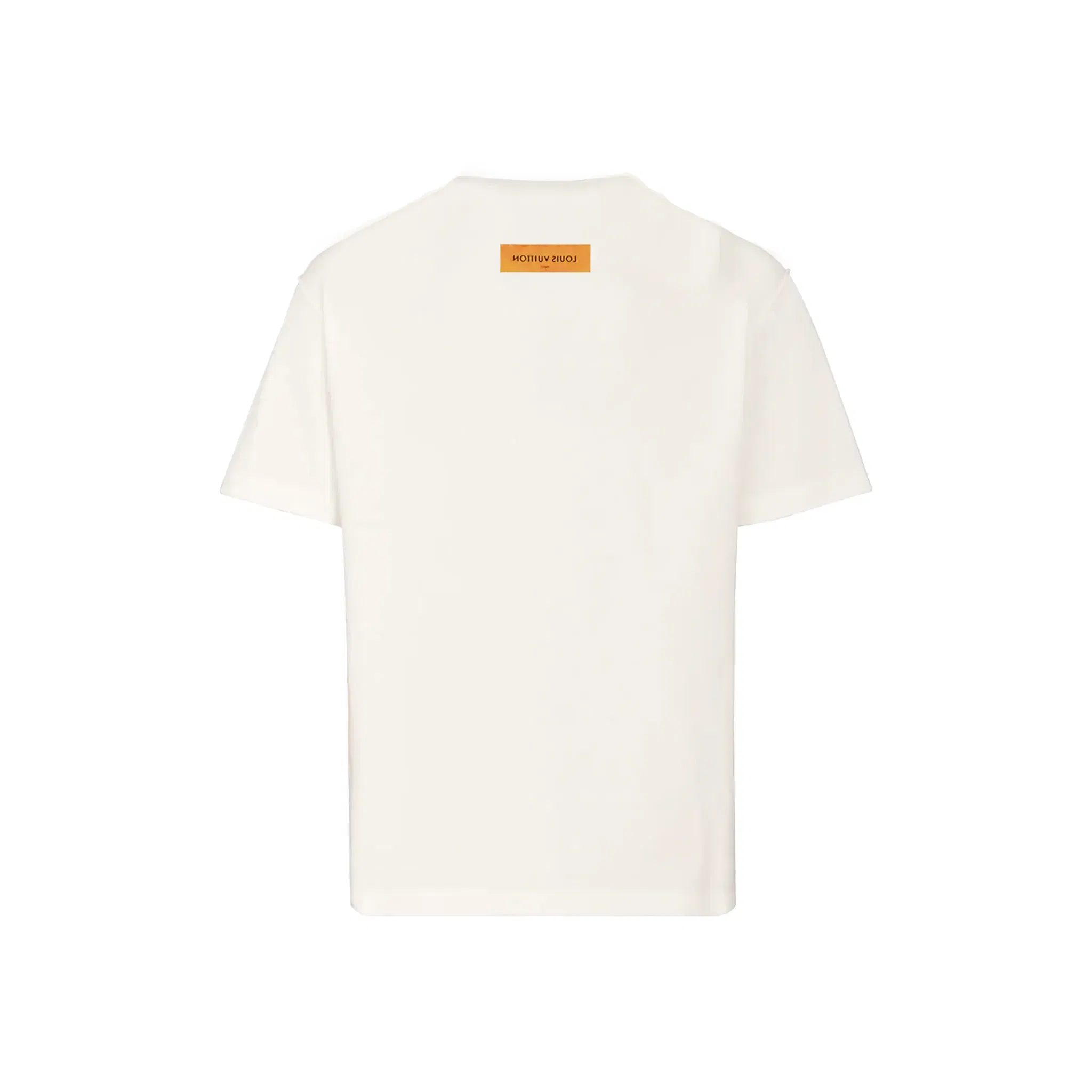 LOUIS VUITTON LV Pendant Embroidery Tee White