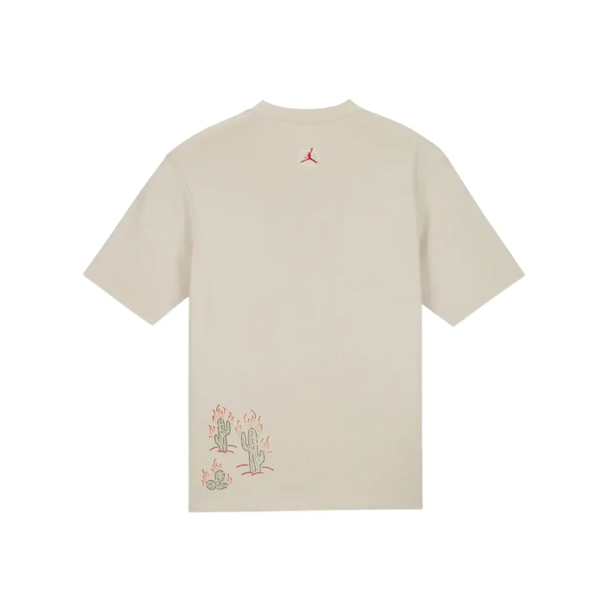 Air Jordan Jordan x Travis Scott Cactus Jack Flight Graphic Tee Cream