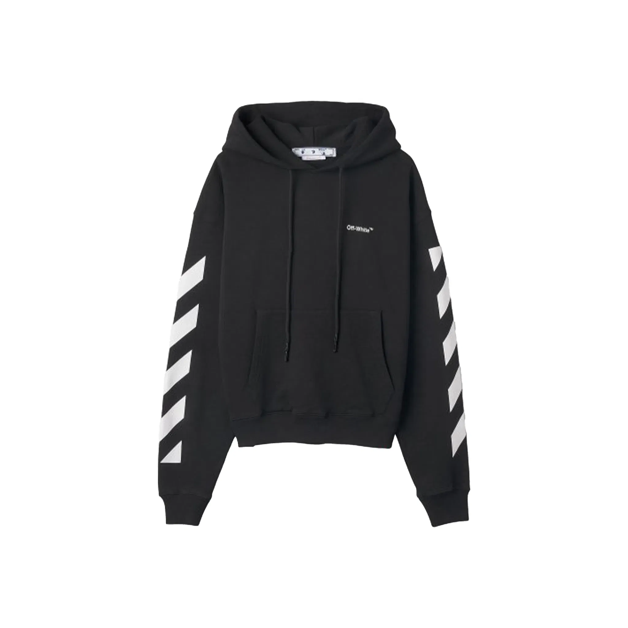 OFF-WHITE Helvetica Oversized Hoodie Black/White (SS22)