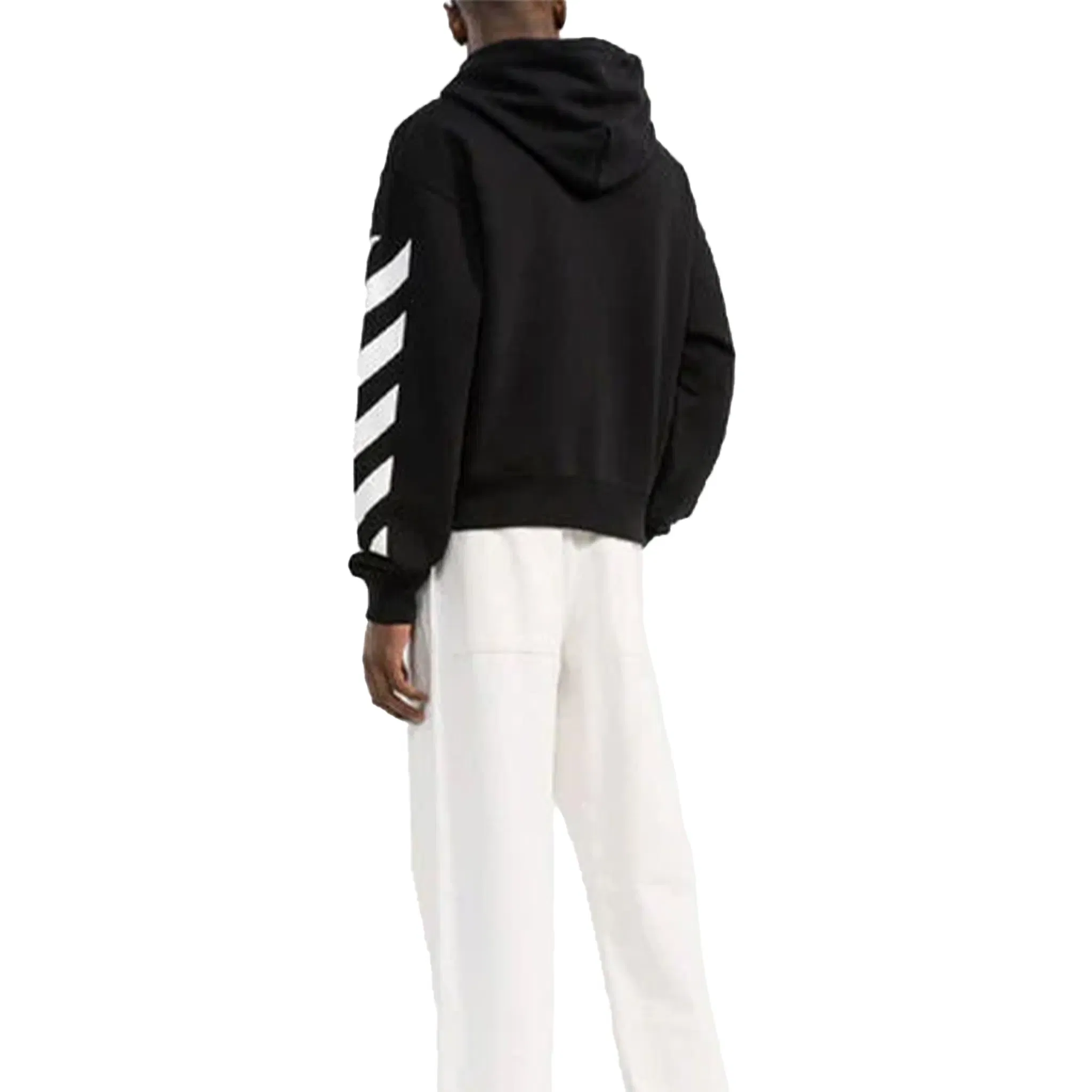 OFF-WHITE Helvetica Oversized Hoodie Black/White (SS22)