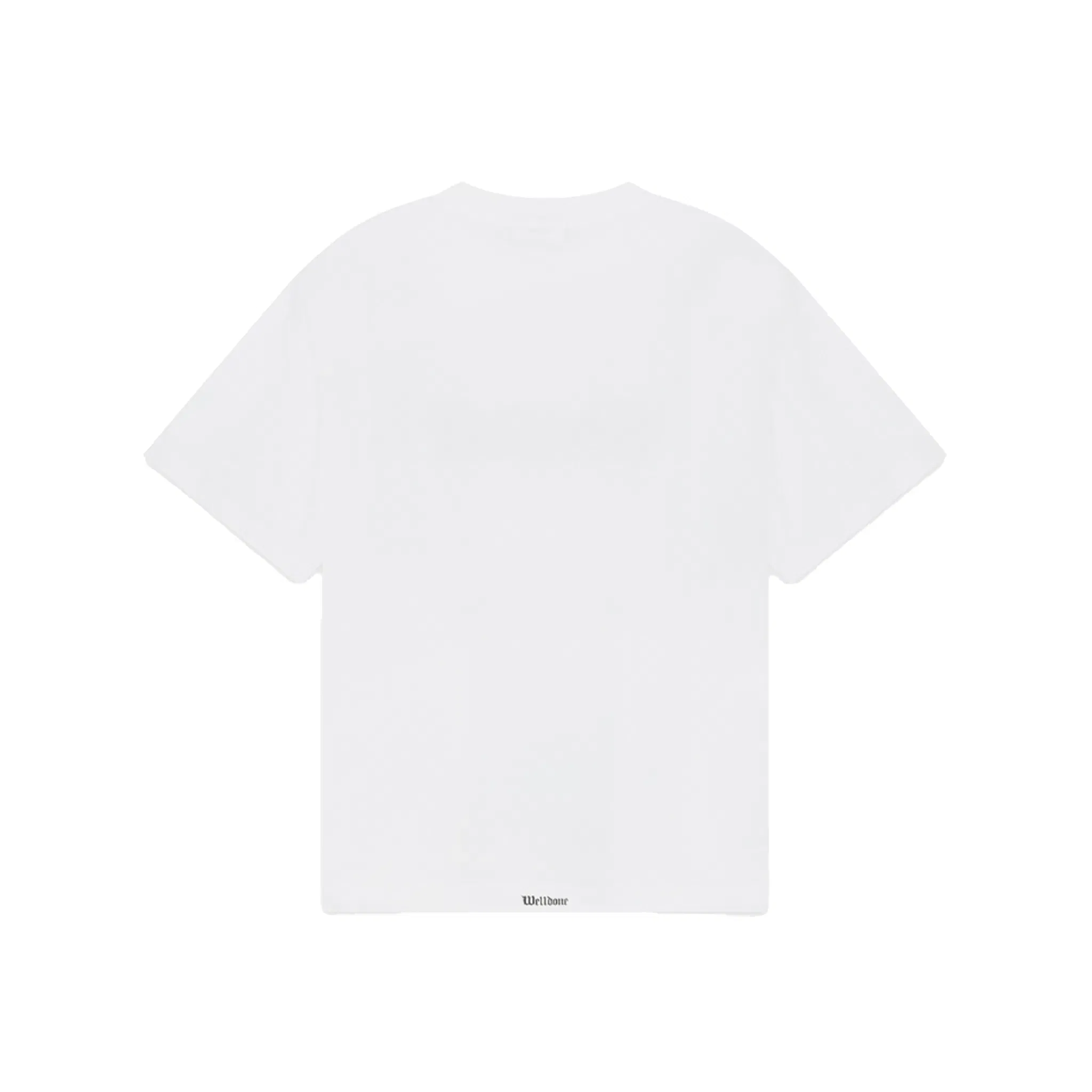 WE11DONE Gothic Logo Tee White (SS24)