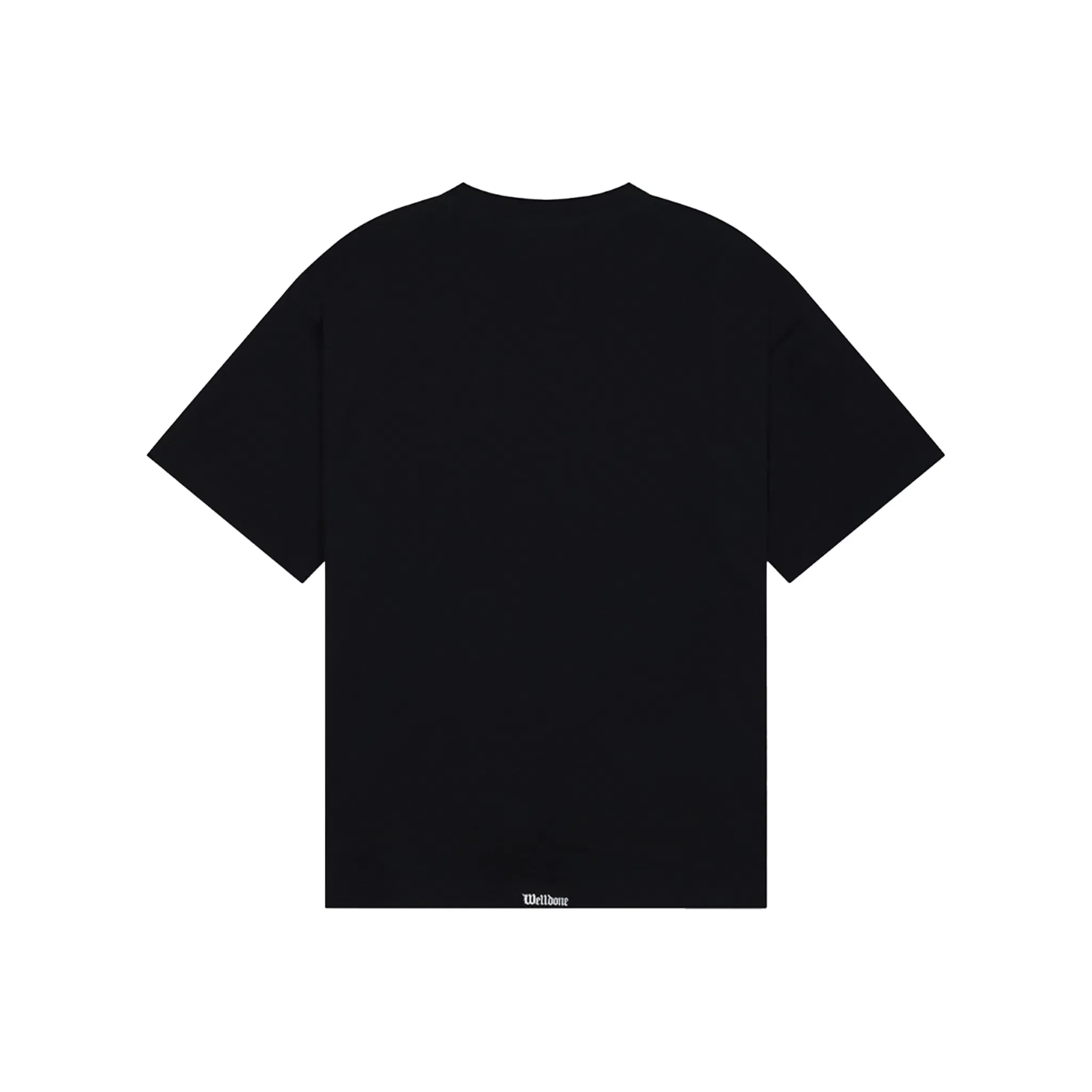 WE11DONE Gothic Logo Tee Black (SS24)