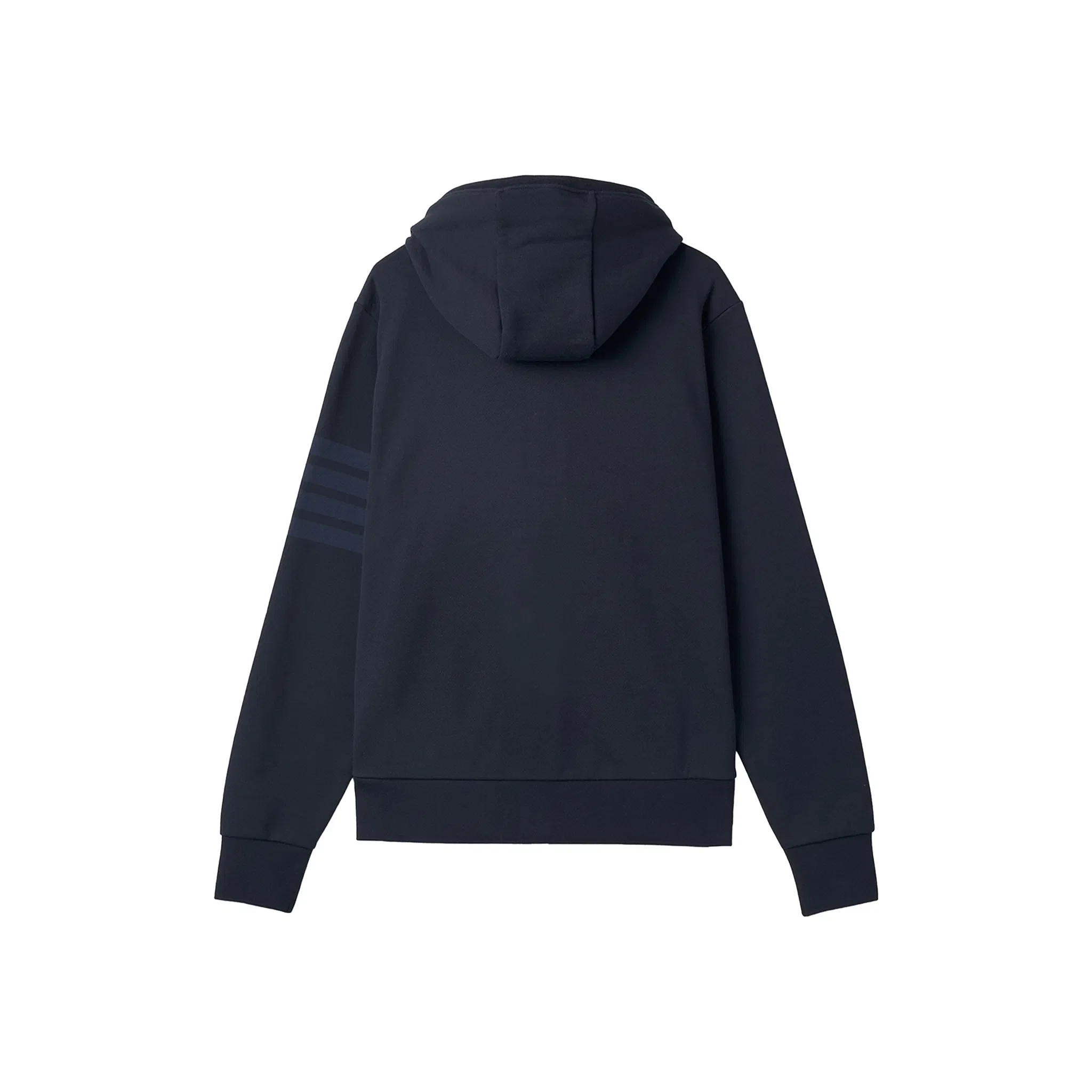 THOM BROWNE Classic Loopback 4-Bar Full Zip Hoodie Navy (SS23)