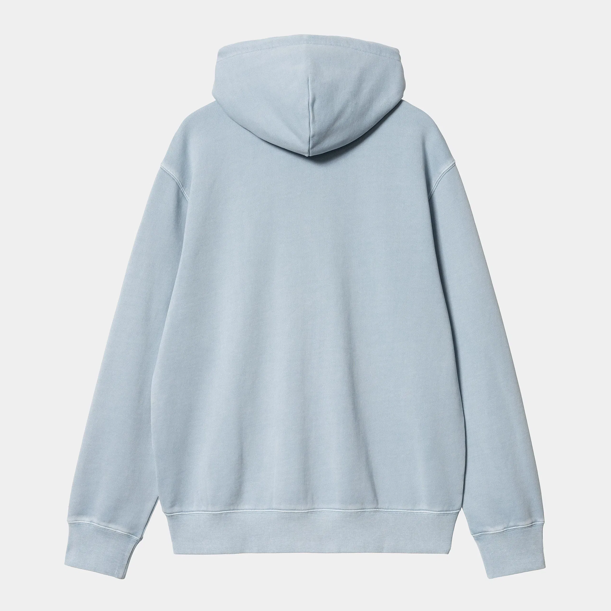 Carhartt Work in Progress Carhartt WIP Hooded Duster Script Jacket - Misty Sky (garment dyed)