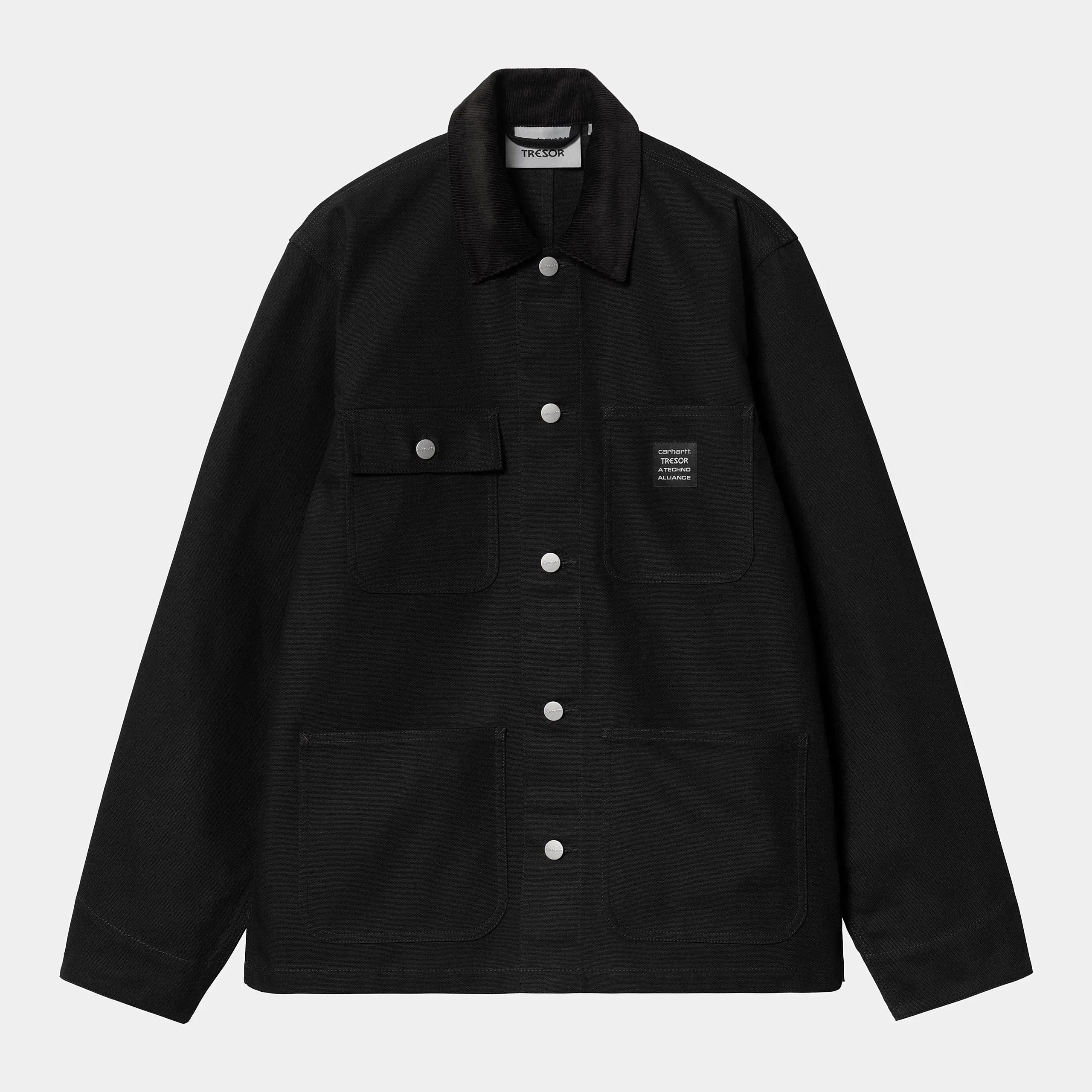 Carhartt Work in Progress Carhartt WIP x TRESOR Way Of The Light Michigan Coat - Black