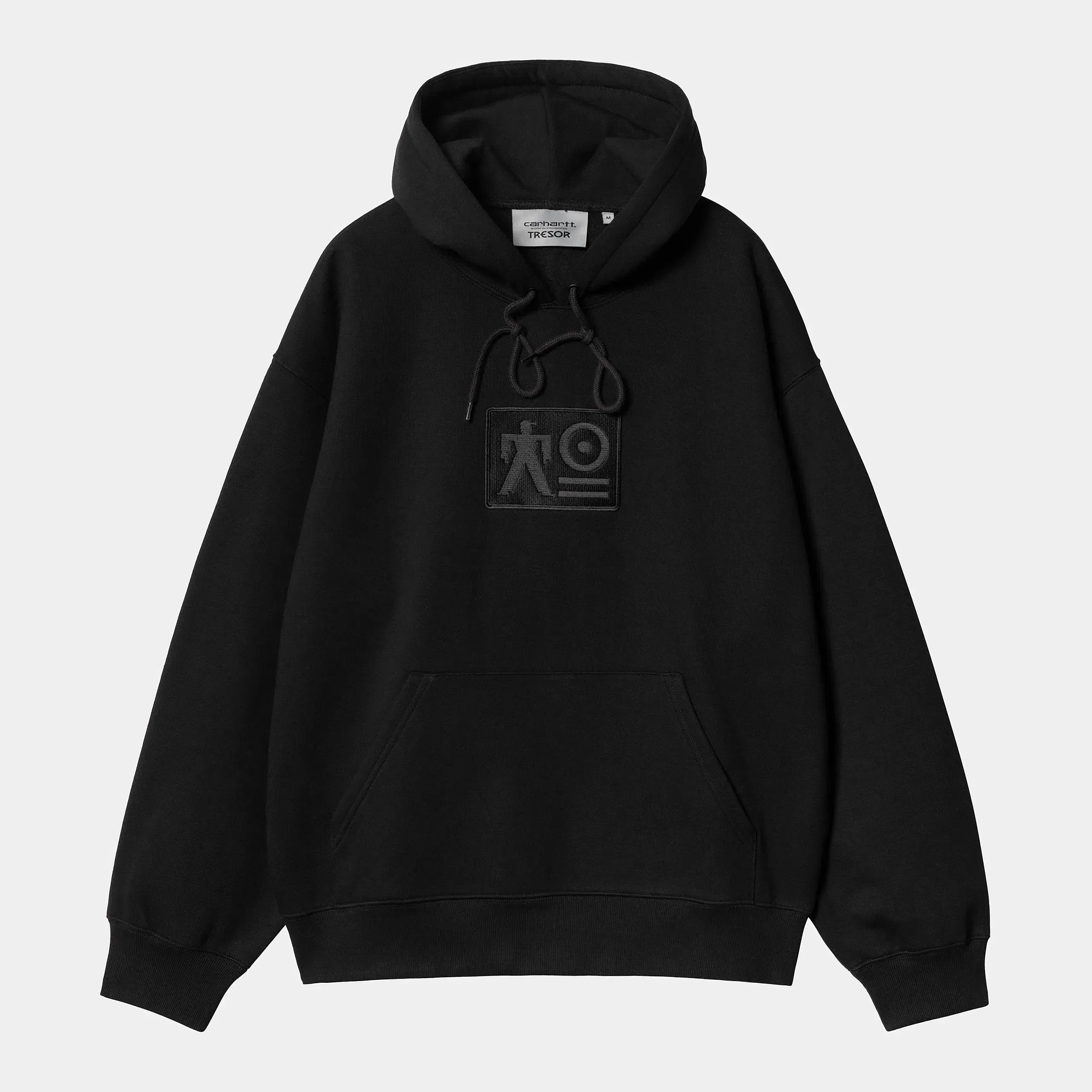 Carhartt Work in Progress Carhartt WIP x TRESOR Basement Hooded Sweatshirt - Black / Grey