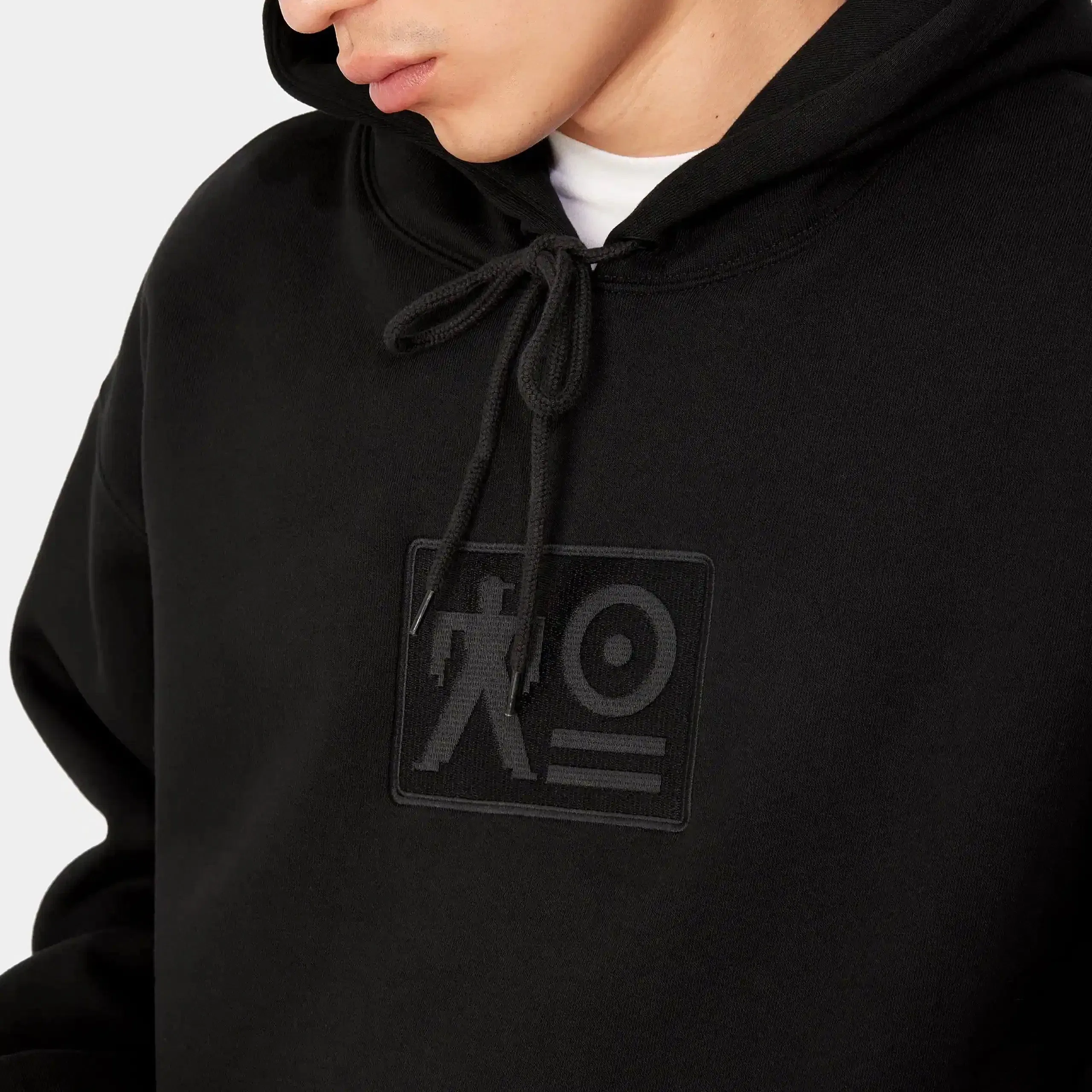 Carhartt Work in Progress Carhartt WIP x TRESOR Basement Hooded Sweatshirt - Black / Grey