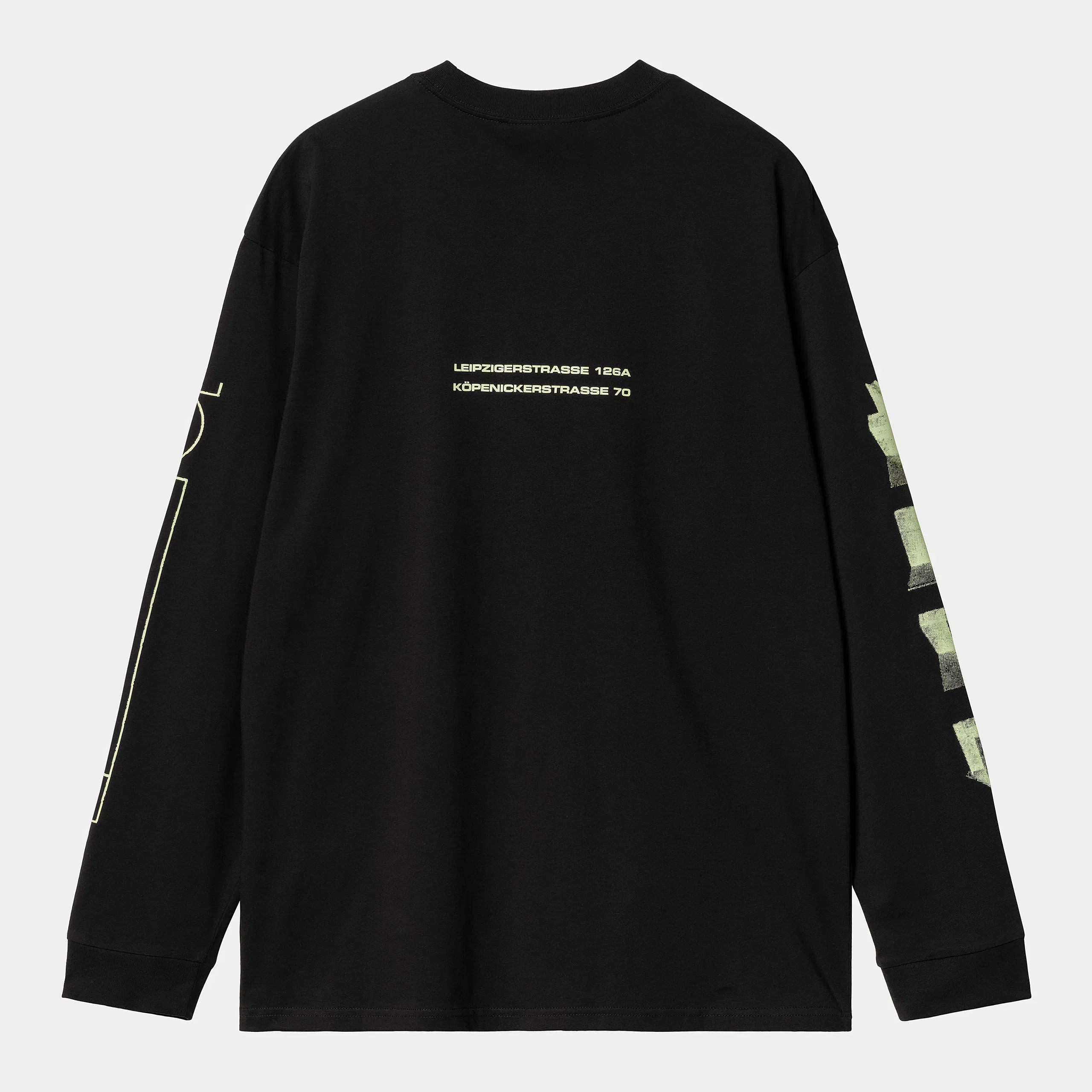 Carhartt Work in Progress Carhartt WIP x TRESOR True Spirit L/S T-Shirt - Black / Glow Green