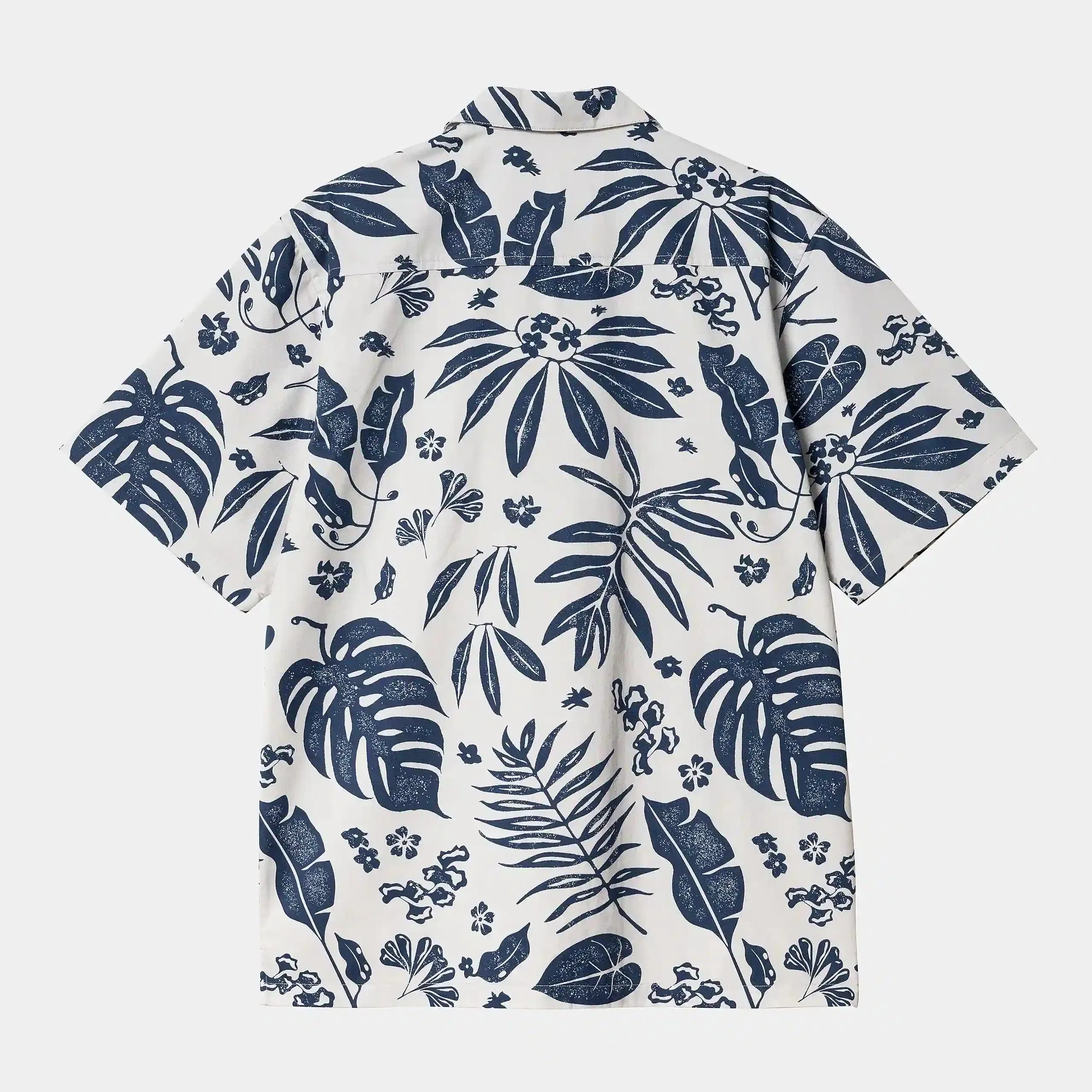 Carhartt Work in Progress Carhartt WIP S/S Woodblock Shirt - Woodblock Allover Print / Elder