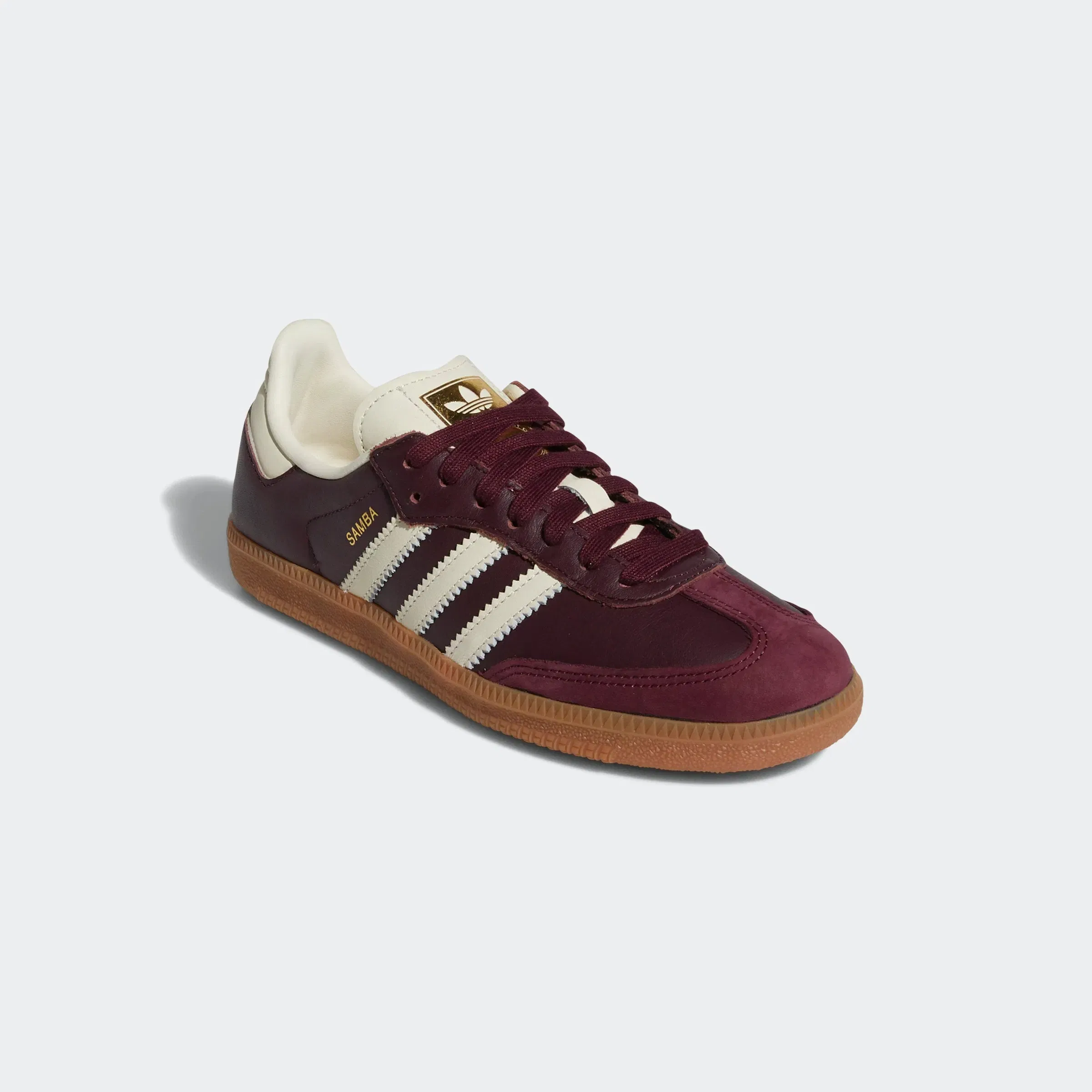 adidas Originals Samba OG Damen Sneaker – Maroon / Cream White (ID0477)