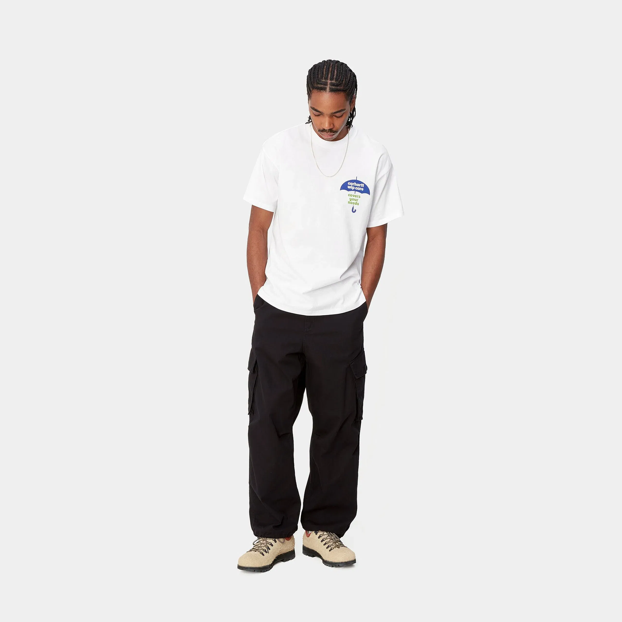 Carhartt Work in Progress Carhartt WIP S/S Covers T-Shirt - White