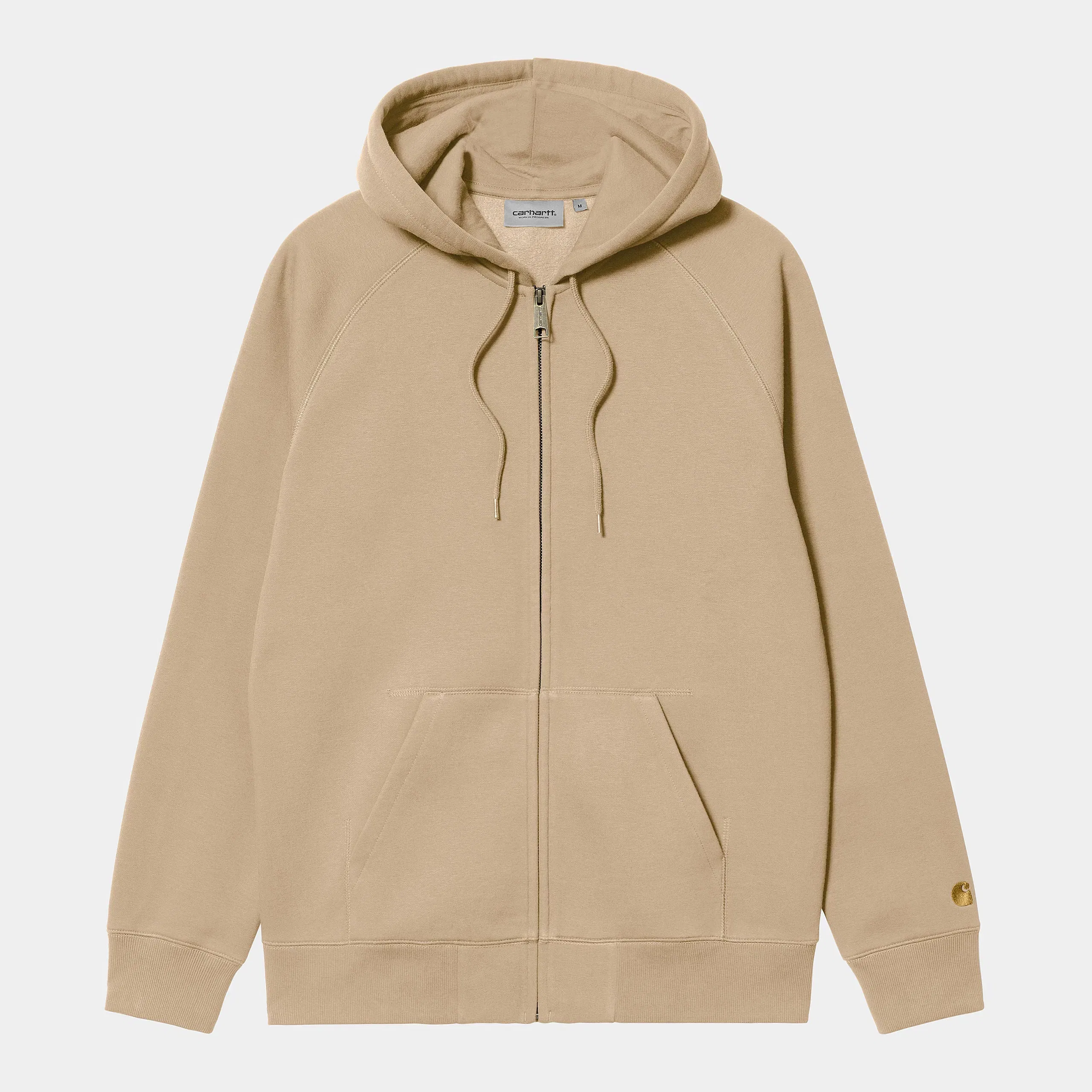 Carhartt Work in Progress Carhartt WIP Chase Zip Hoodie - Sand (Sable / Gold)