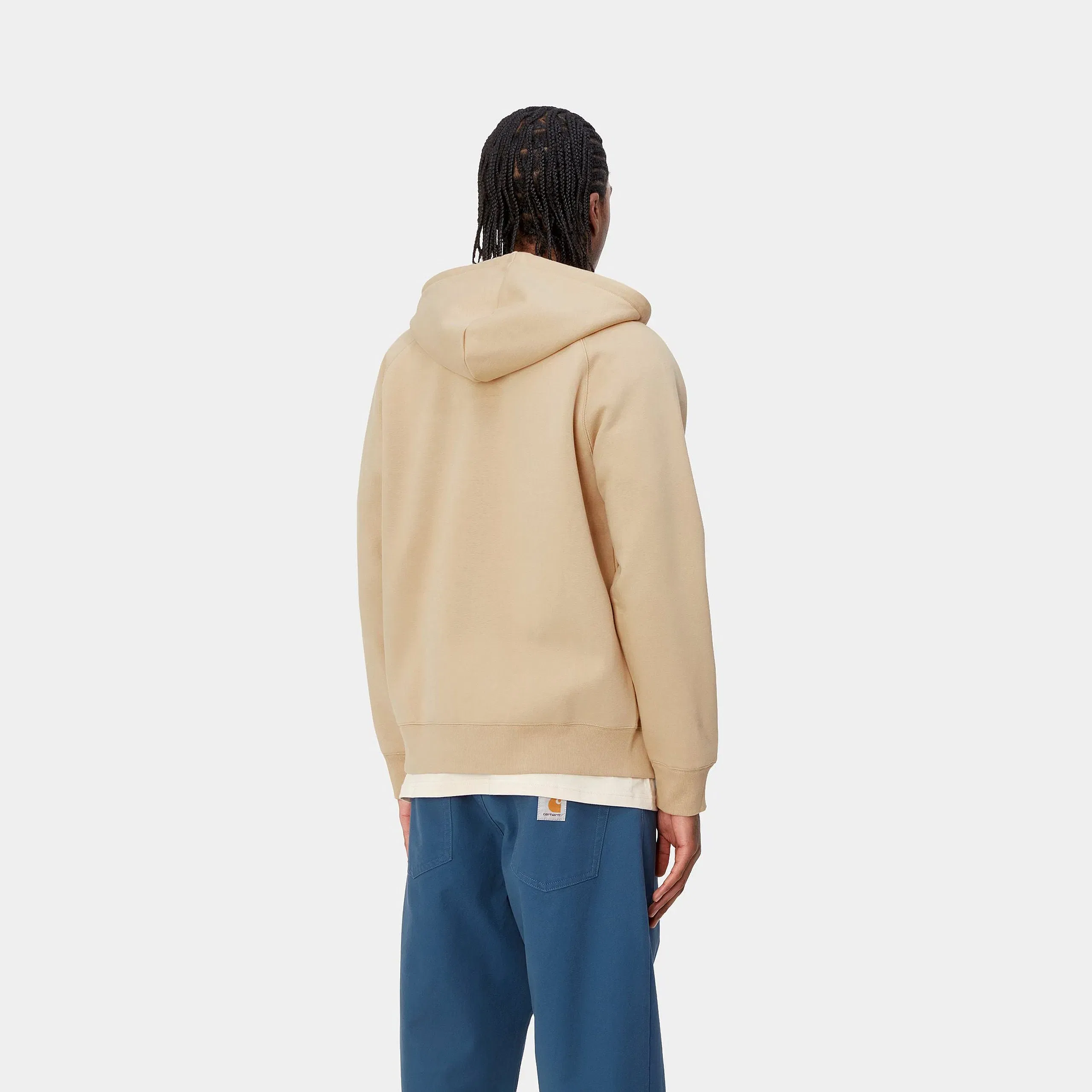 Carhartt Work in Progress Carhartt WIP Chase Zip Hoodie - Sand (Sable / Gold)