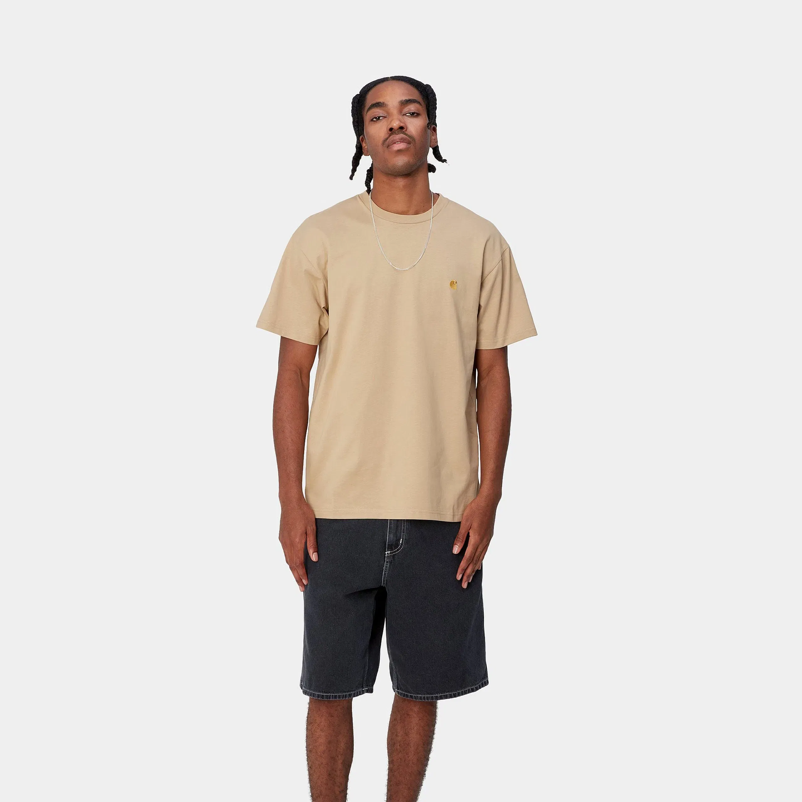Carhartt Work in Progress Carhartt WIP S/S Chase T-Shirt - Sable / Gold