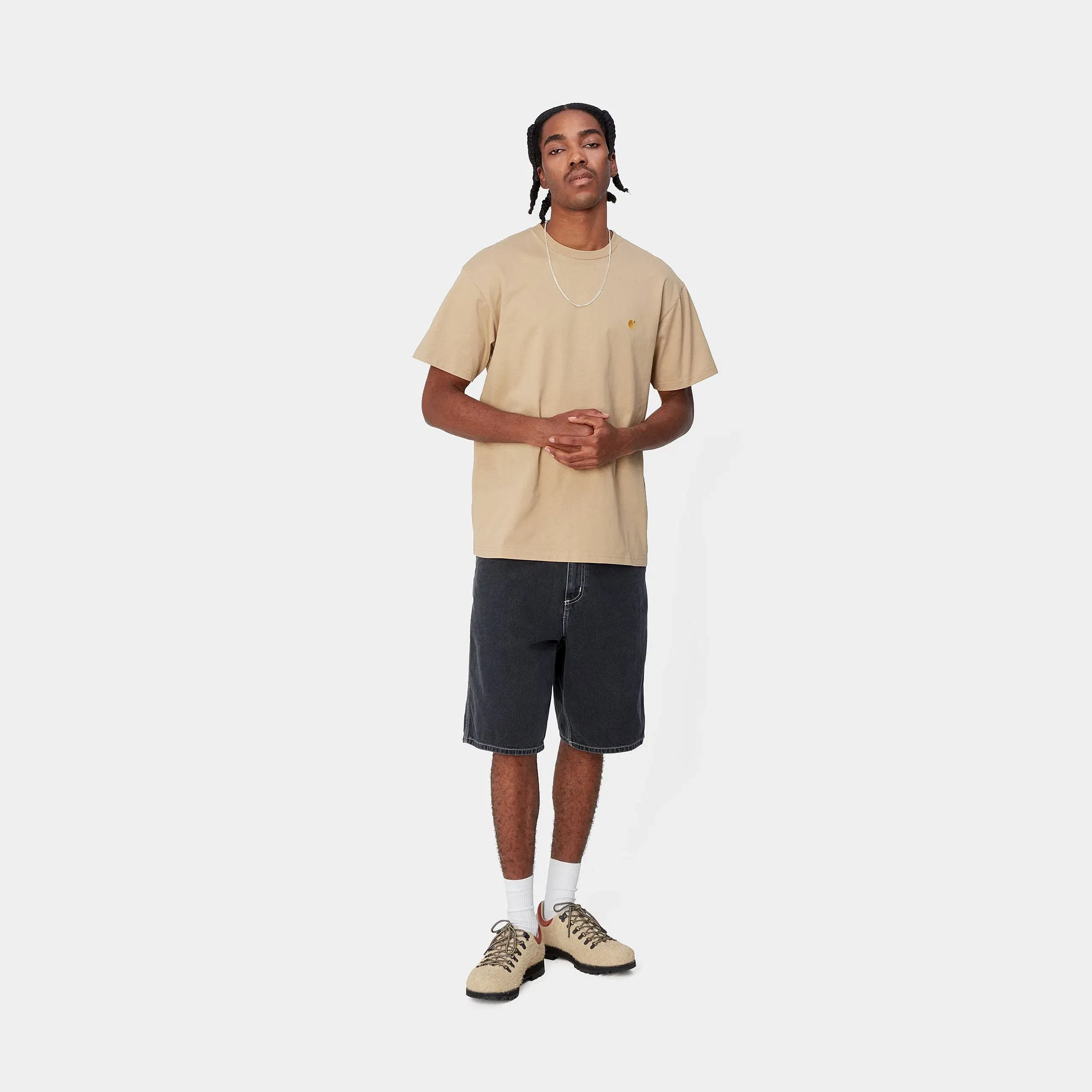 Carhartt Work in Progress Carhartt WIP S/S Chase T-Shirt - Sable / Gold