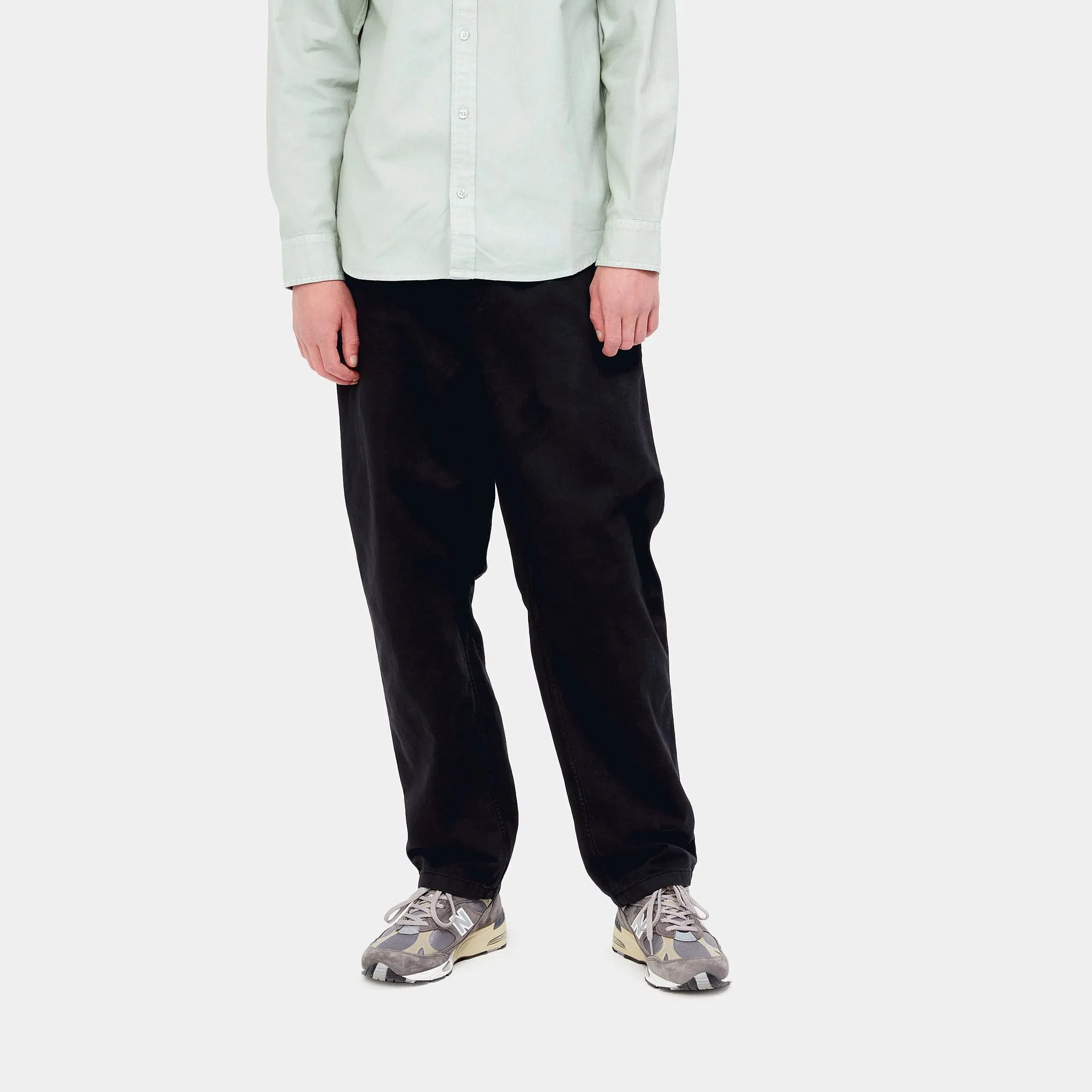 Carhartt Work in Progress Carhartt WIP Flint Pant Herren – Schwarz (Garment Dyed)