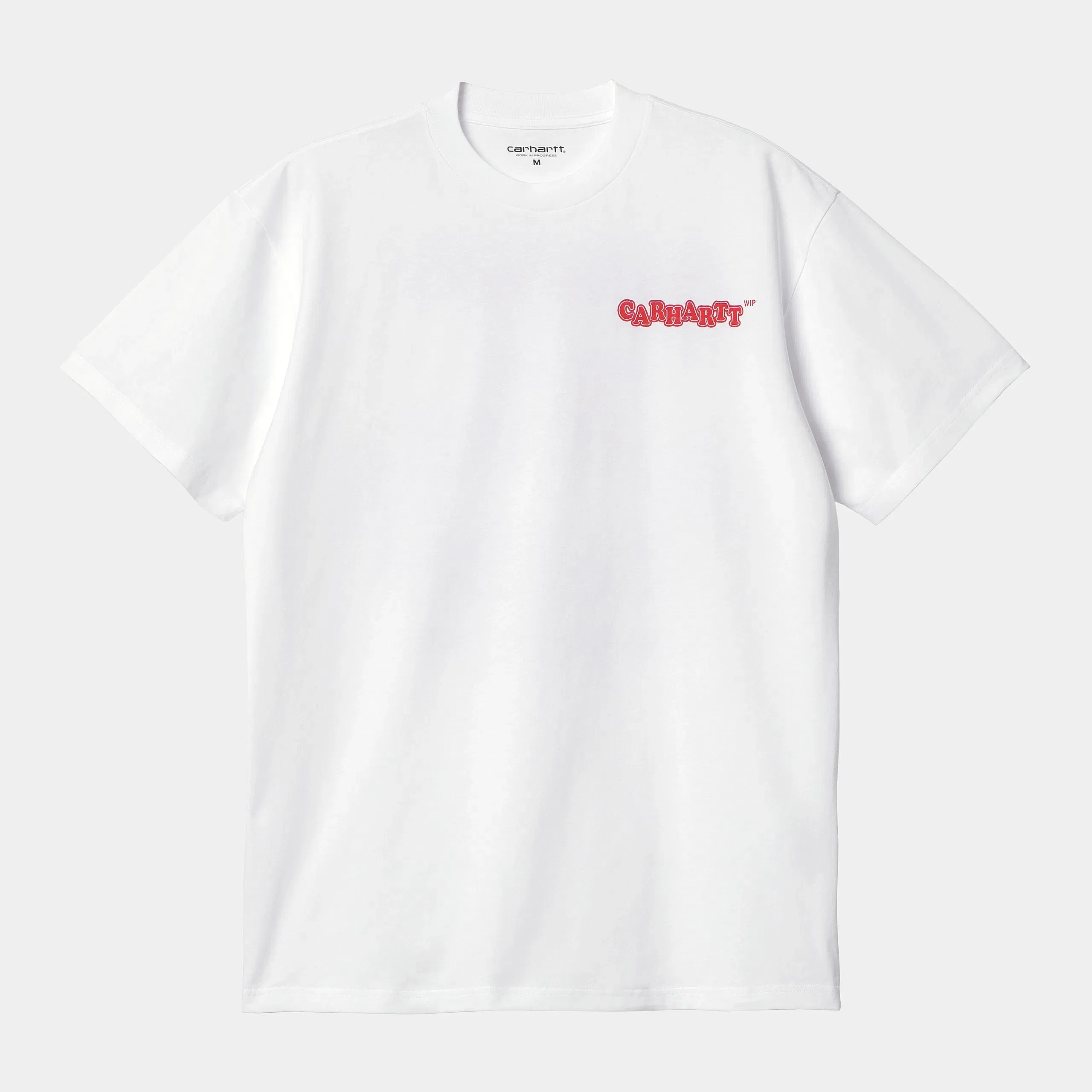 Carhartt Work in Progress Carhartt WIP S/S Fast Food T-Shirt - White / Red