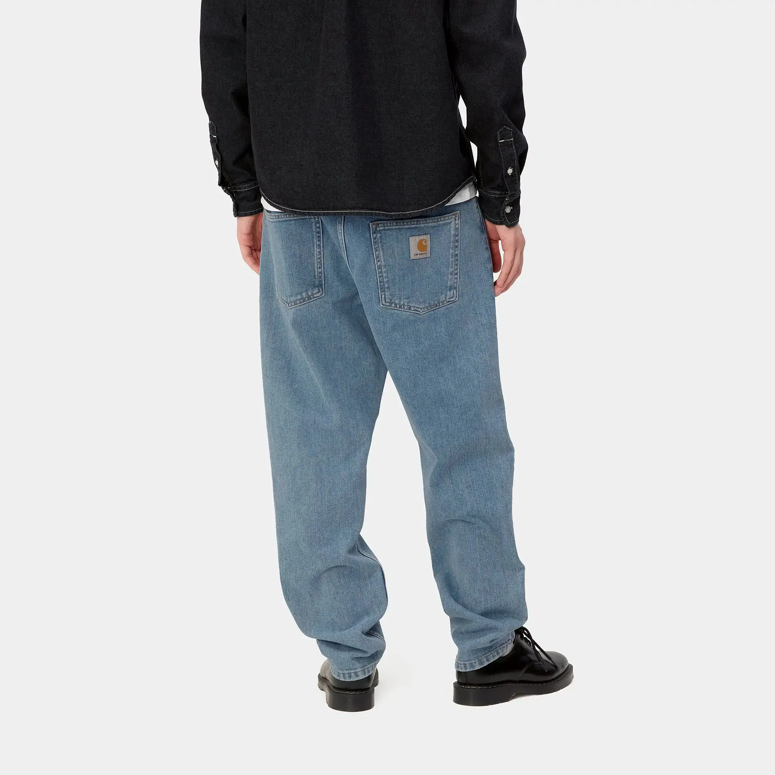 Carhartt Work in Progress Carhartt WIP Newel Pant - Blue (stone bleached)