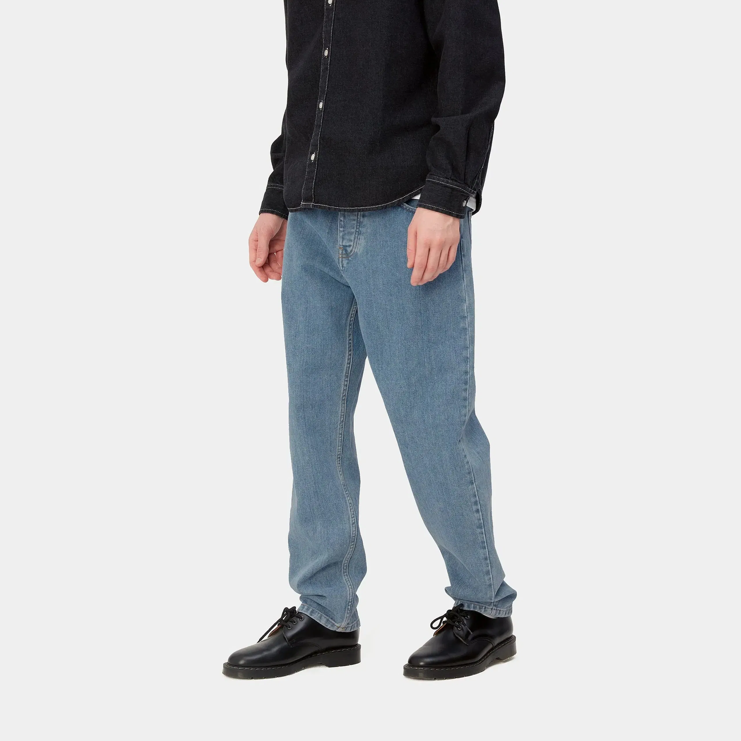 Carhartt Work in Progress Carhartt WIP Newel Pant - Blue (stone bleached)